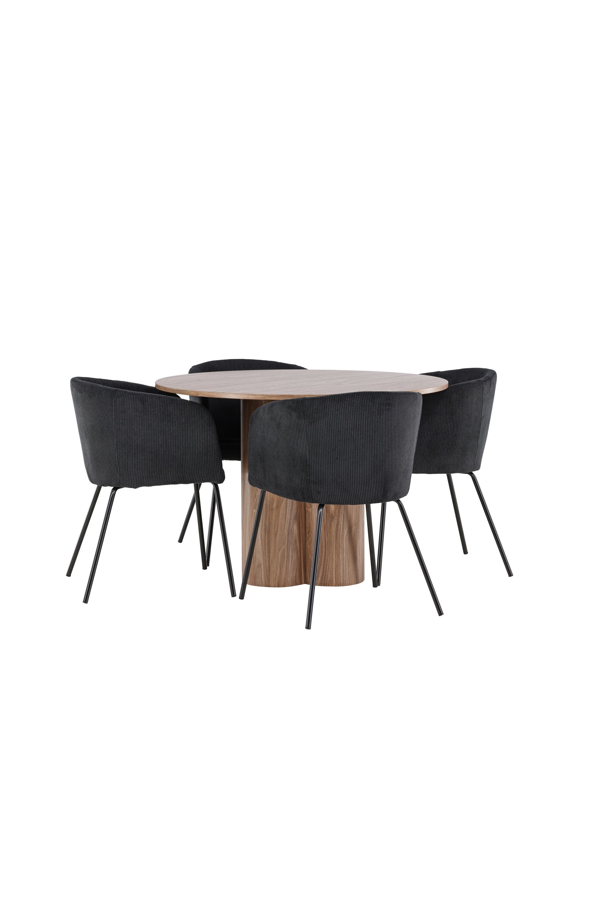 Olivia Matbord med Berit Matstol-GR Dining Set-Venture Home-peaceofhome.se