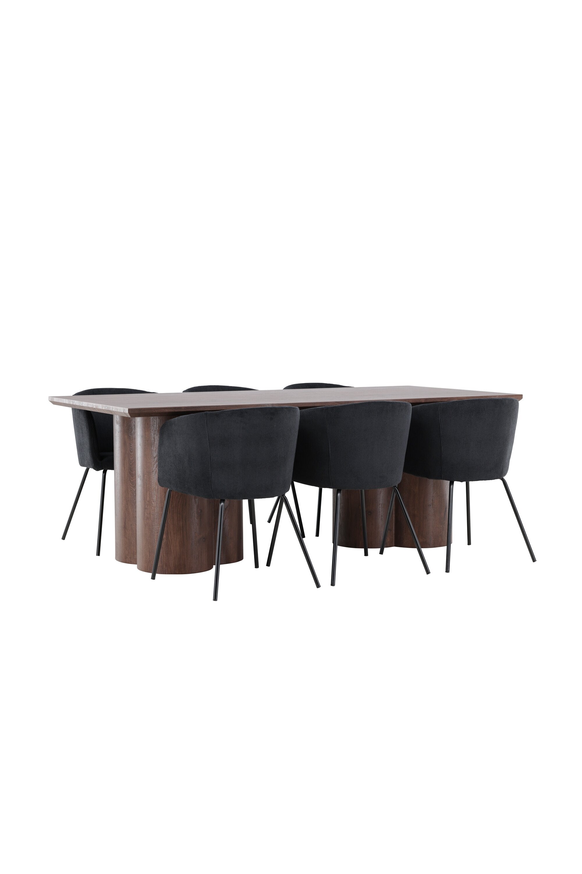 Olivia Matbord med Berit Matstol-GR Dining Set-Venture Home-peaceofhome.se