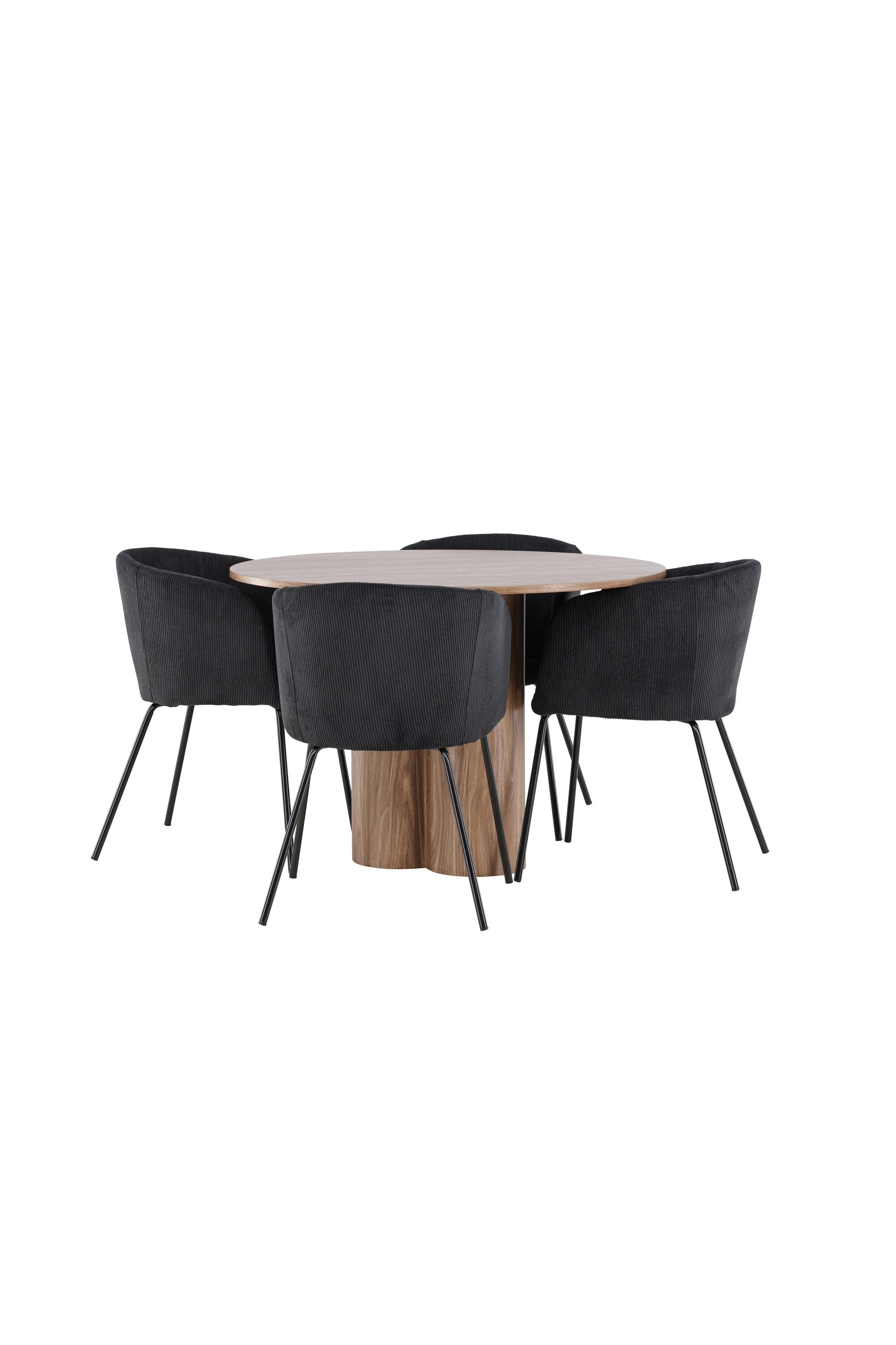 Olivia Matbord med Berit Matstol-GR Dining Set-Venture Home-peaceofhome.se