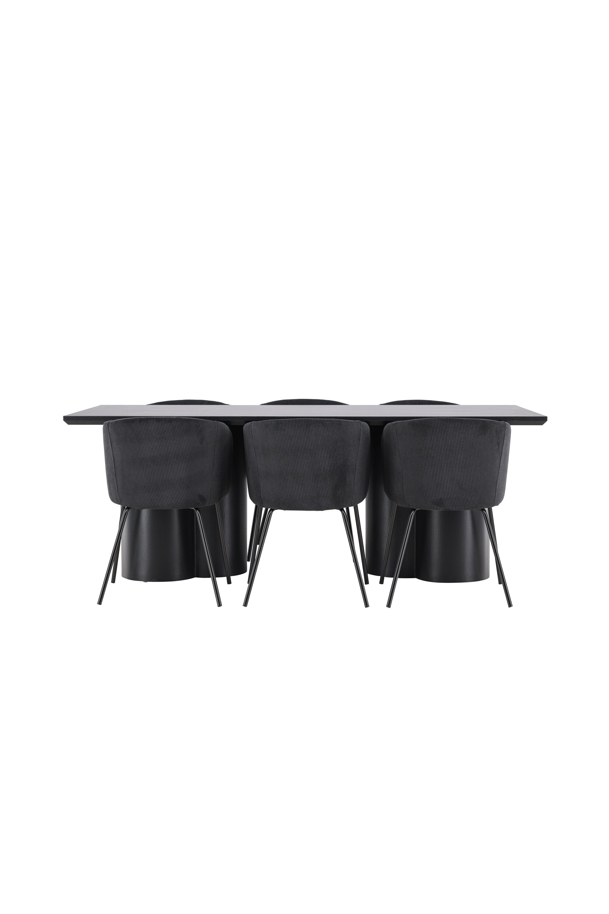 Olivia Matbord med Berit Matstol-GR Dining Set-Venture Home-peaceofhome.se