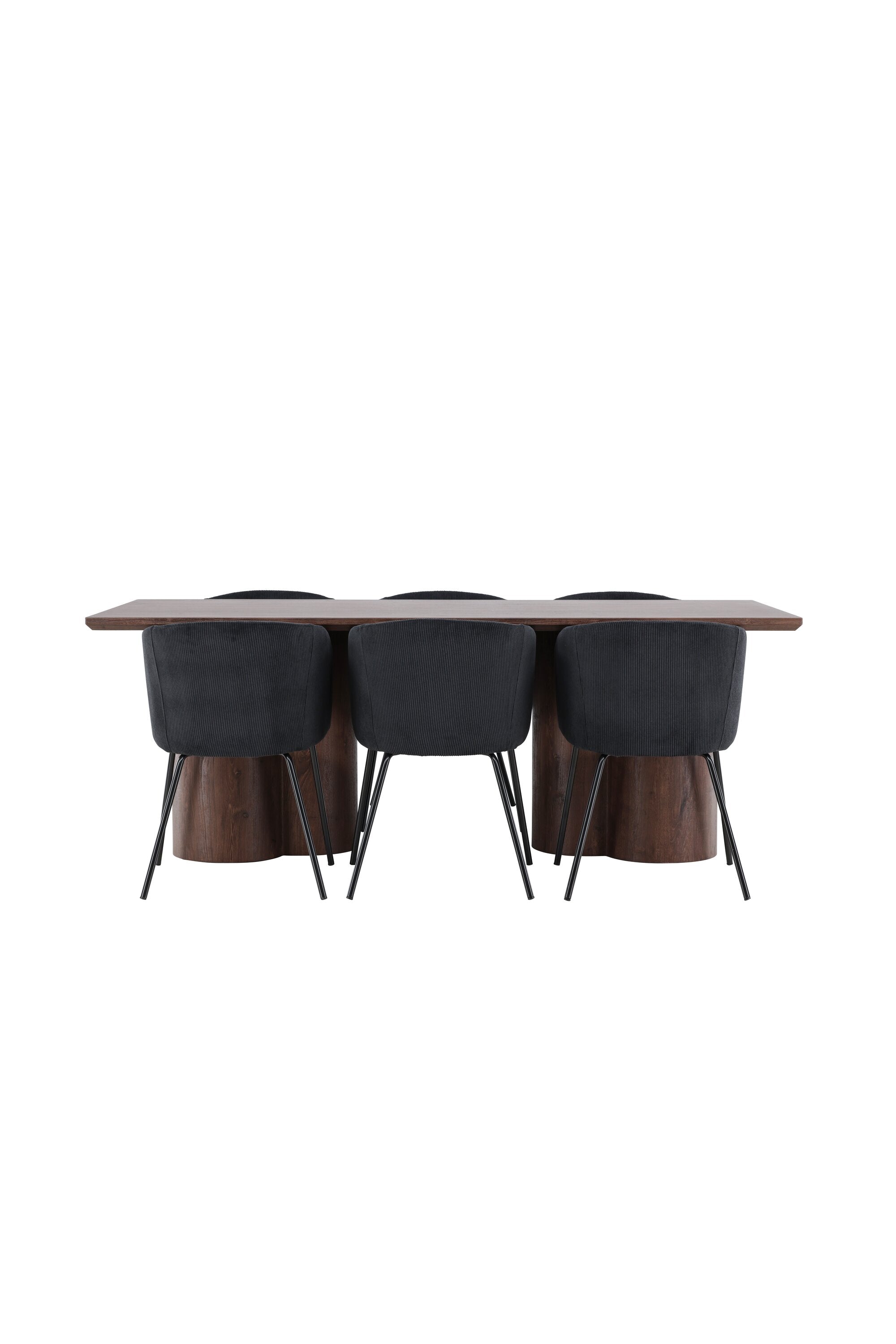 Olivia Matbord med Berit Matstol-GR Dining Set-Venture Home-peaceofhome.se