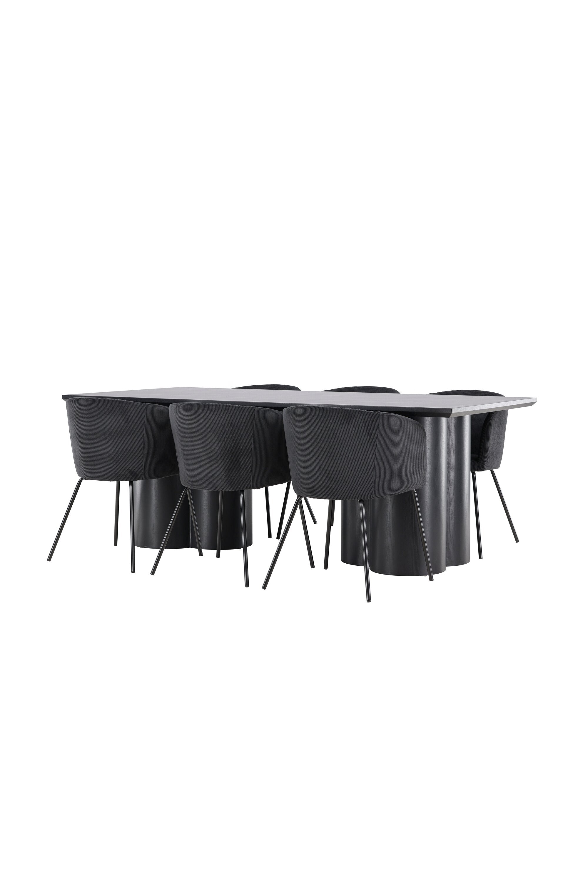 Olivia Matbord med Berit Matstol-GR Dining Set-Venture Home-peaceofhome.se