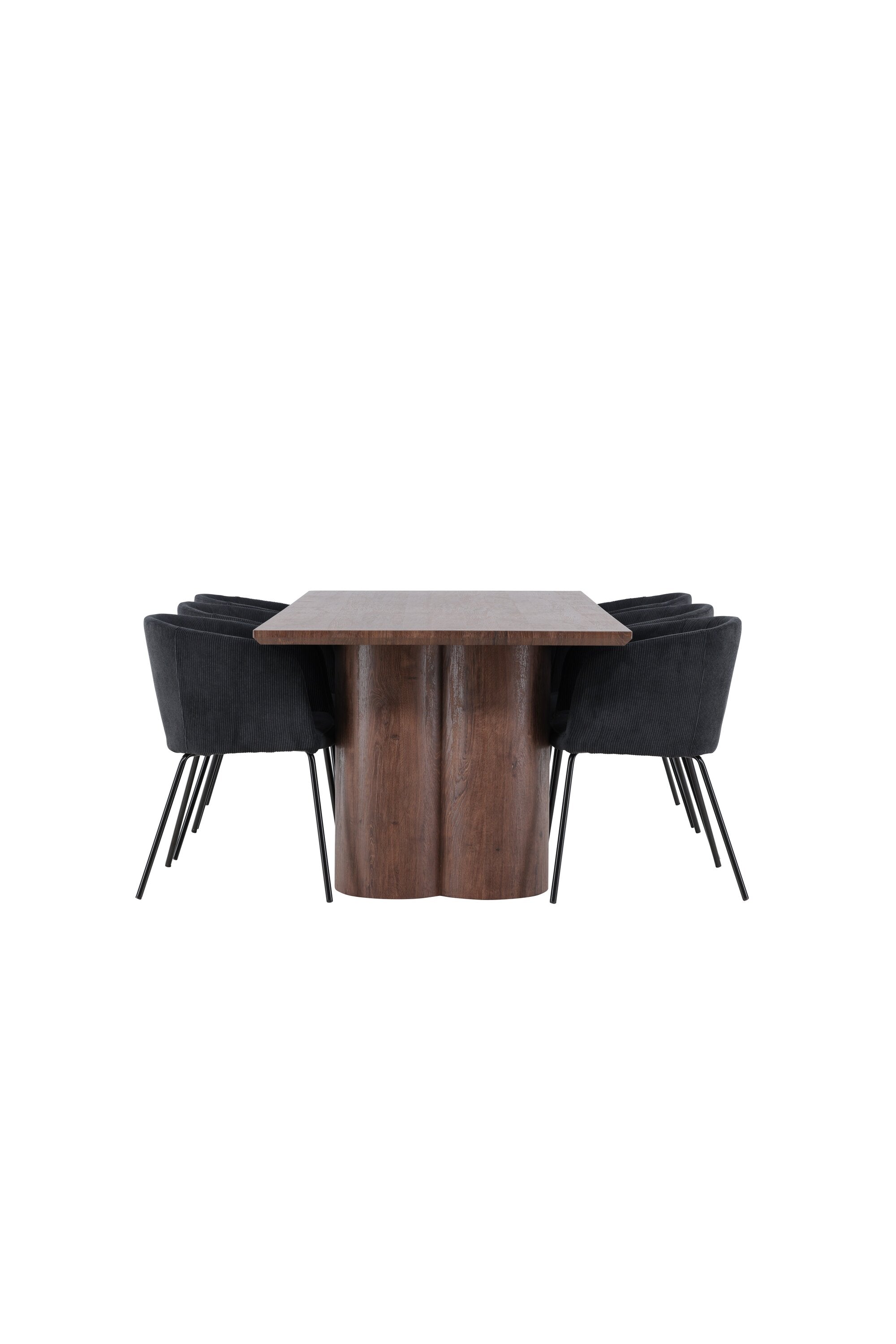 Olivia Matbord med Berit Matstol-GR Dining Set-Venture Home-peaceofhome.se