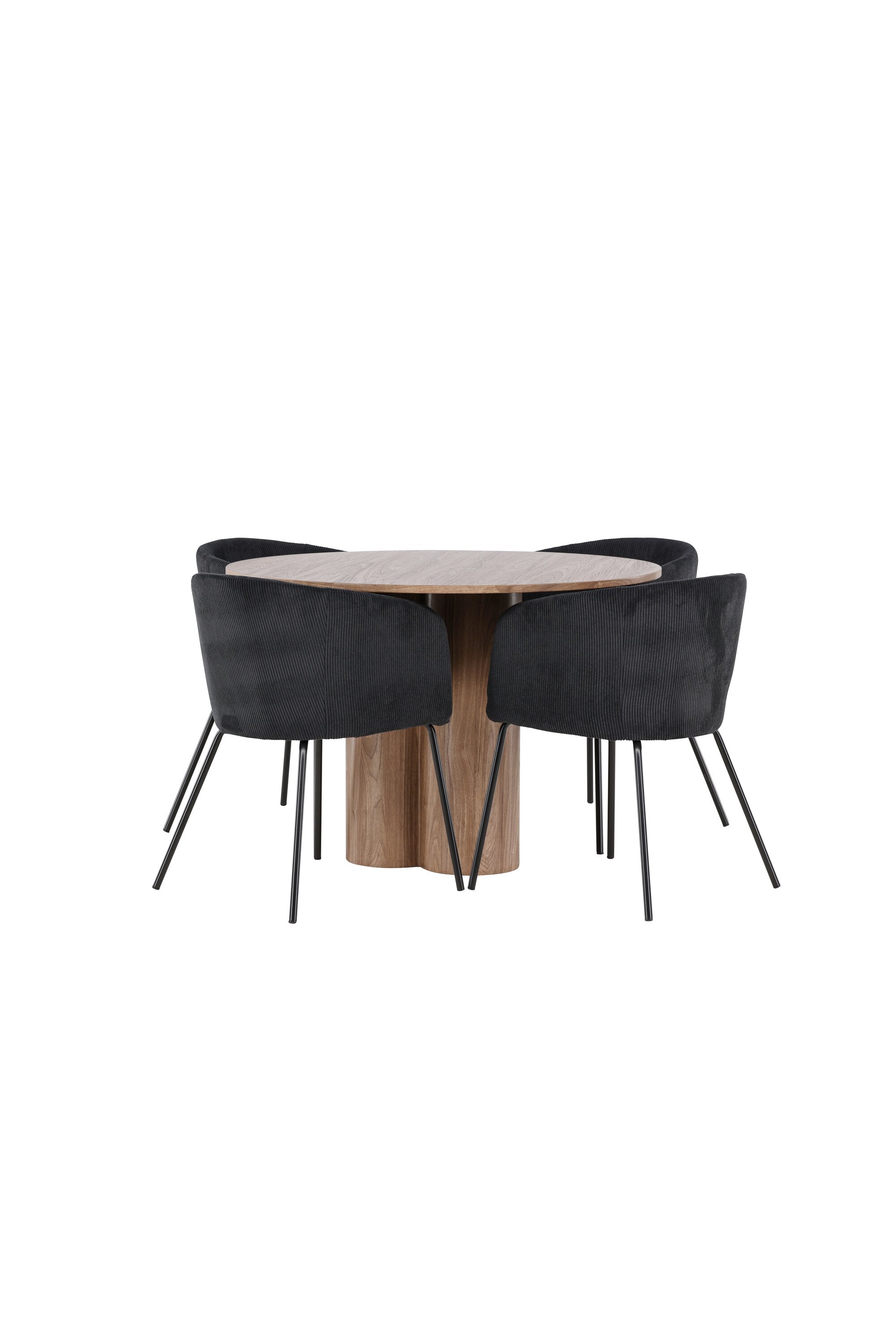 Olivia Matbord med Berit Matstol-GR Dining Set-Venture Home-peaceofhome.se