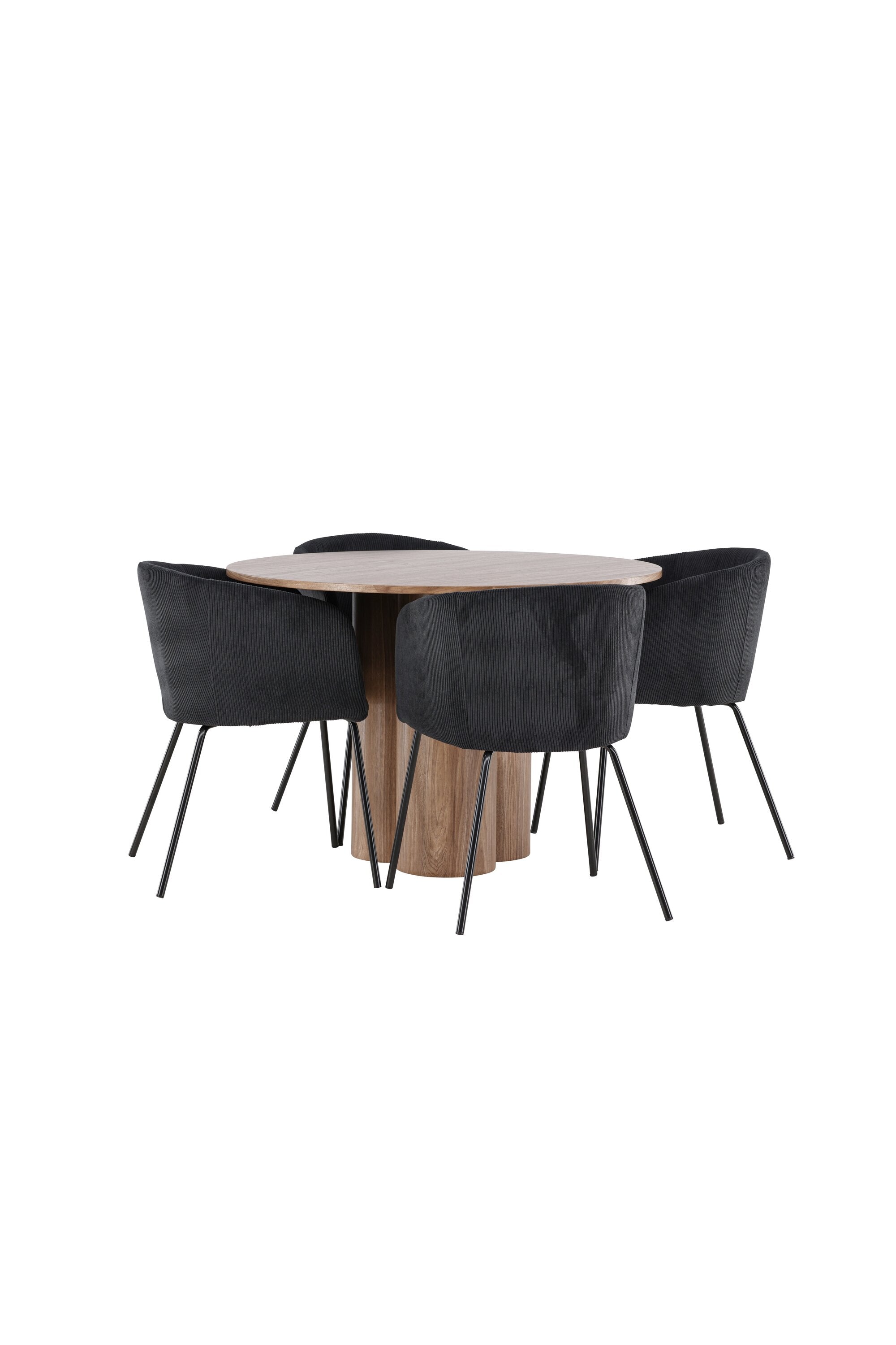 Olivia Matbord med Berit Matstol-GR Dining Set-Venture Home-peaceofhome.se