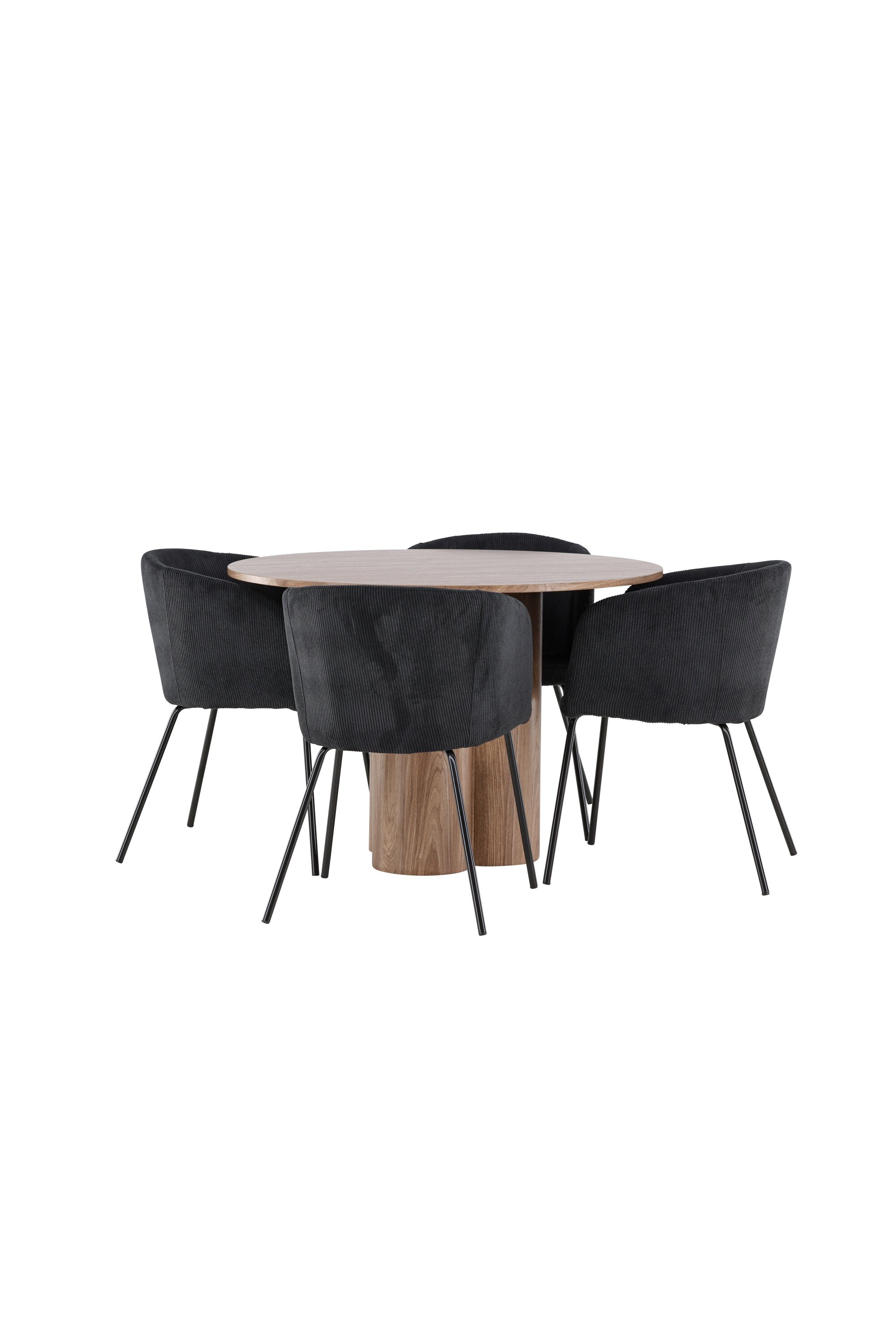 Olivia Matbord med Berit Matstol-GR Dining Set-Venture Home-peaceofhome.se