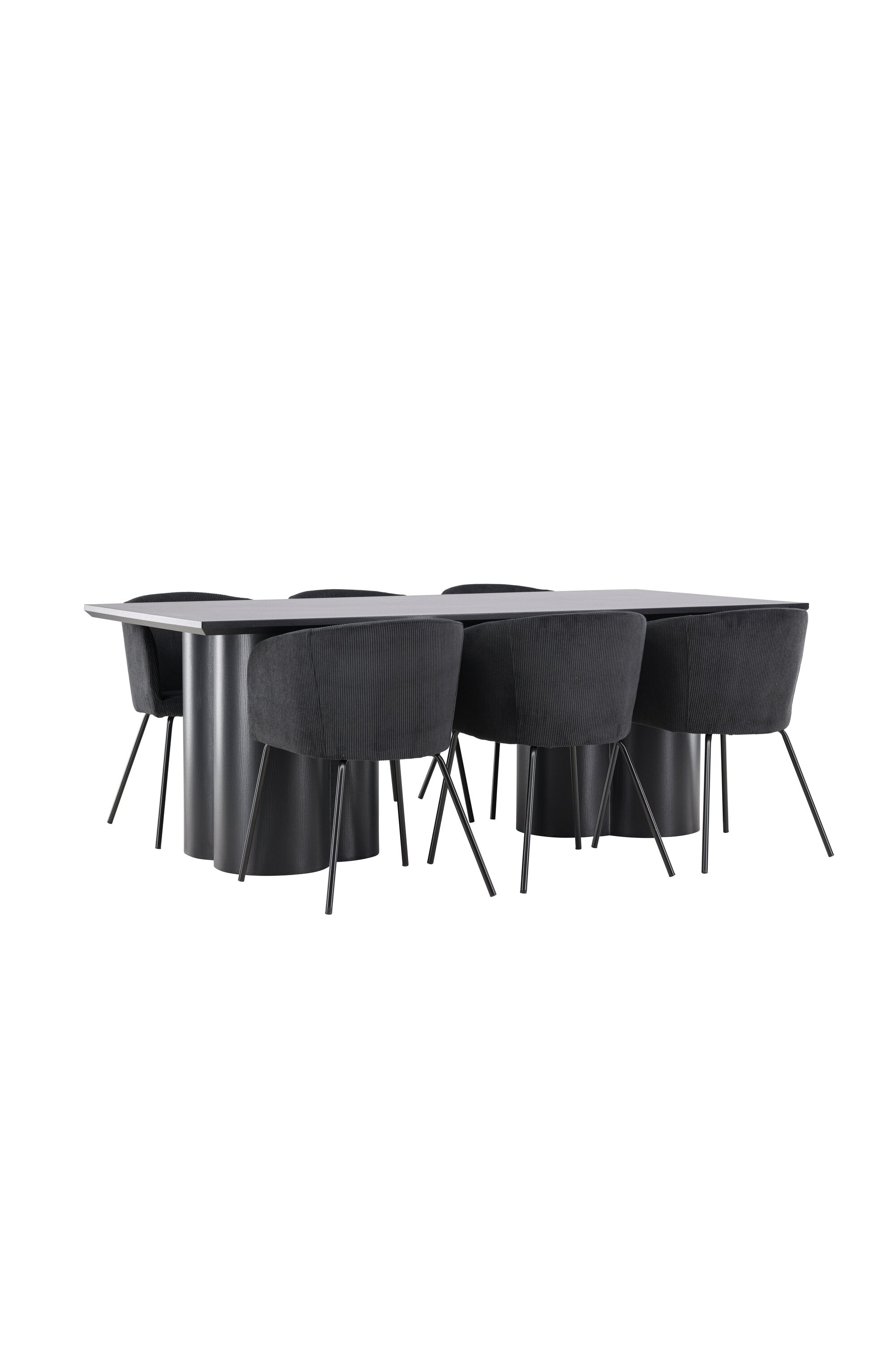 Olivia Matbord med Berit Matstol-GR Dining Set-Venture Home-peaceofhome.se