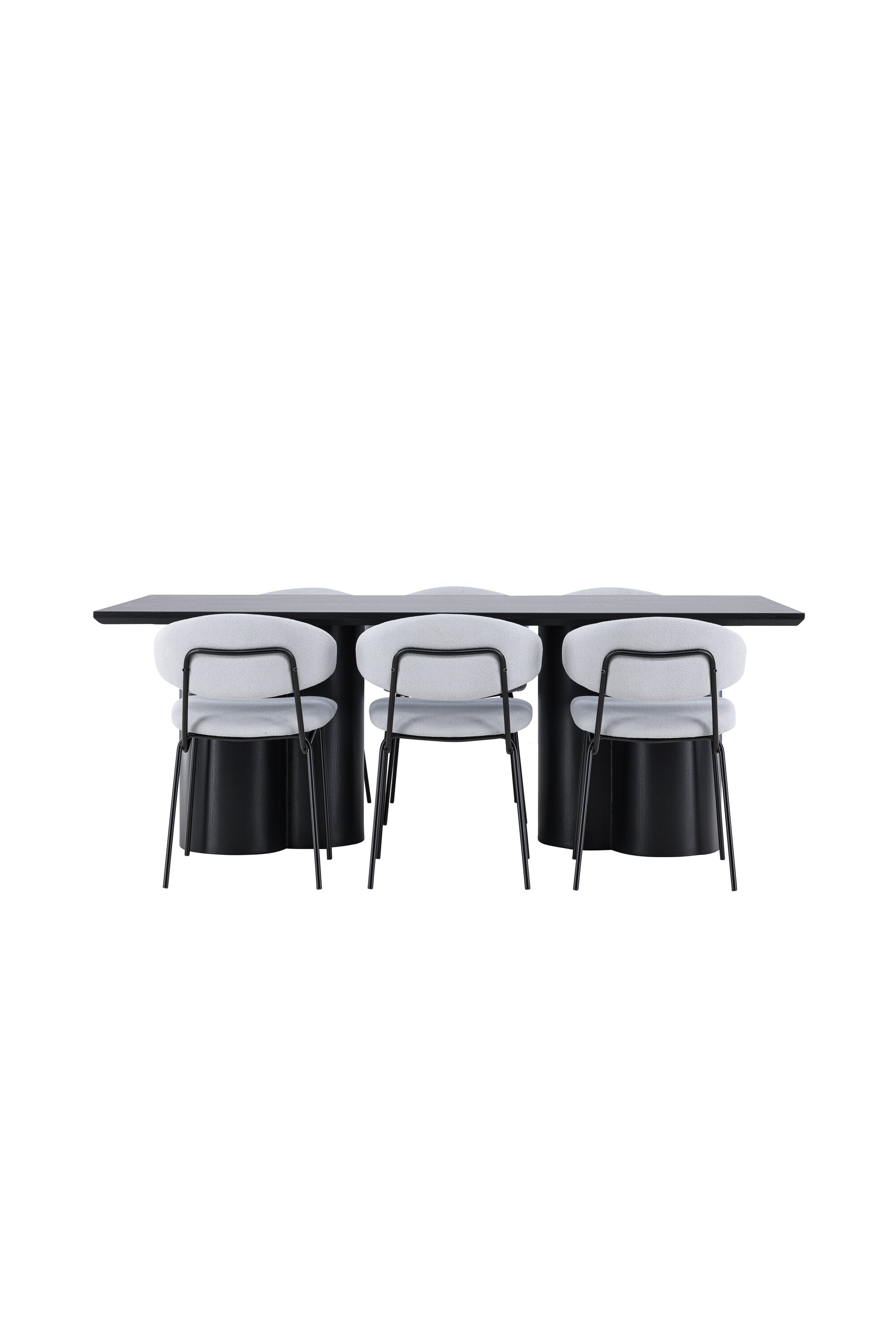 Olivia Matbord med Chico Matstol-GR Dining Set-Venture Home-peaceofhome.se