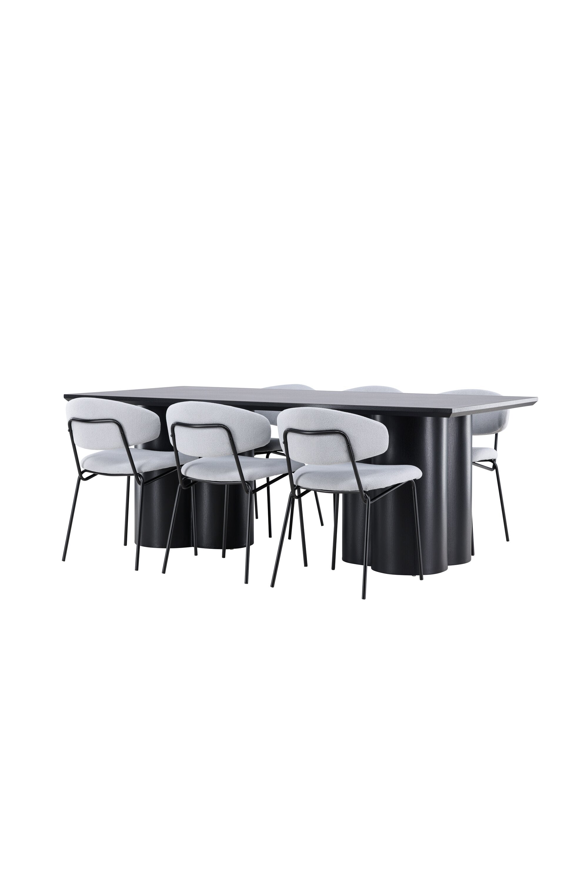 Olivia Matbord med Chico Matstol-GR Dining Set-Venture Home-peaceofhome.se