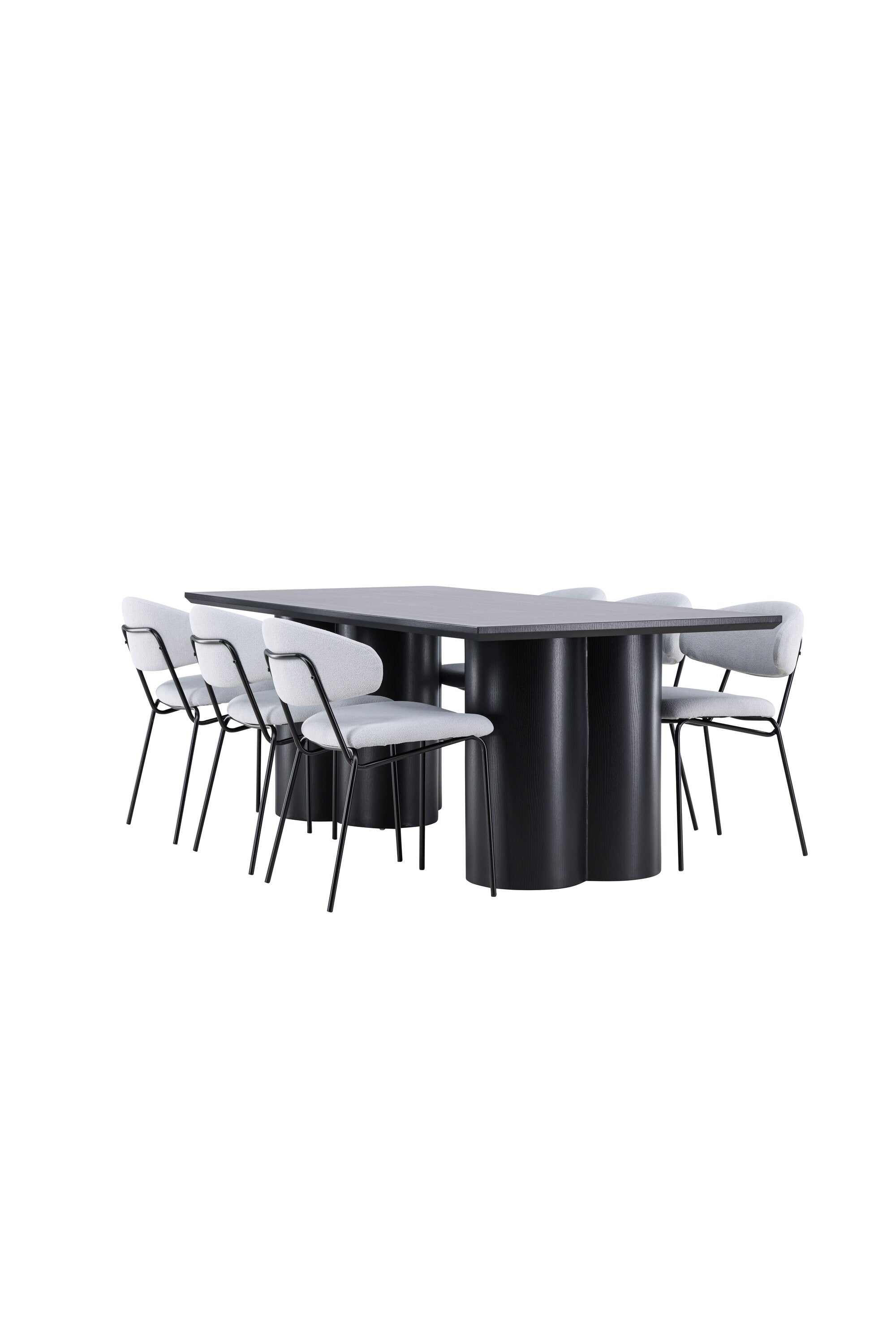 Olivia Matbord med Chico Matstol-GR Dining Set-Venture Home-peaceofhome.se