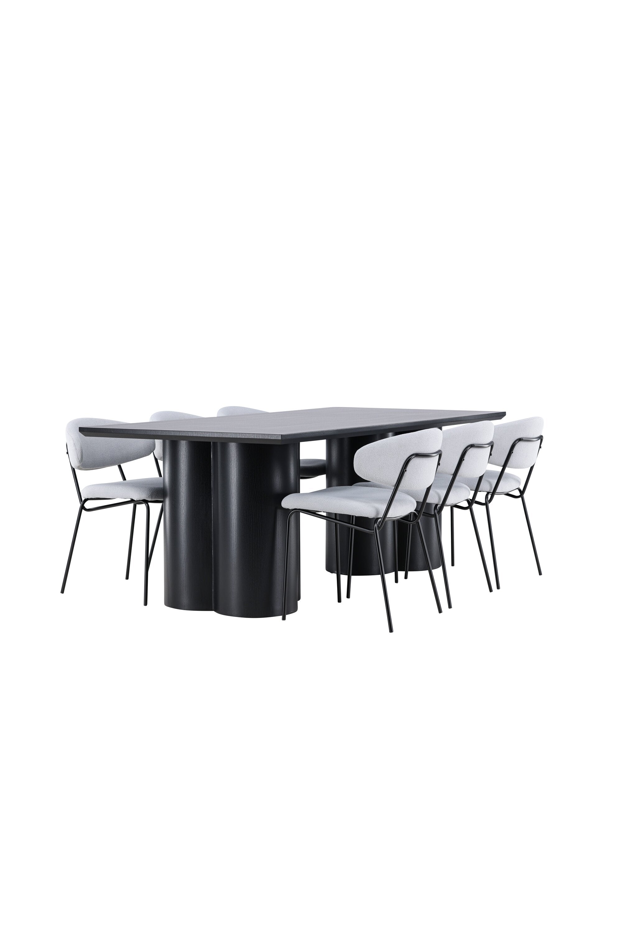 Olivia Matbord med Chico Matstol-GR Dining Set-Venture Home-peaceofhome.se