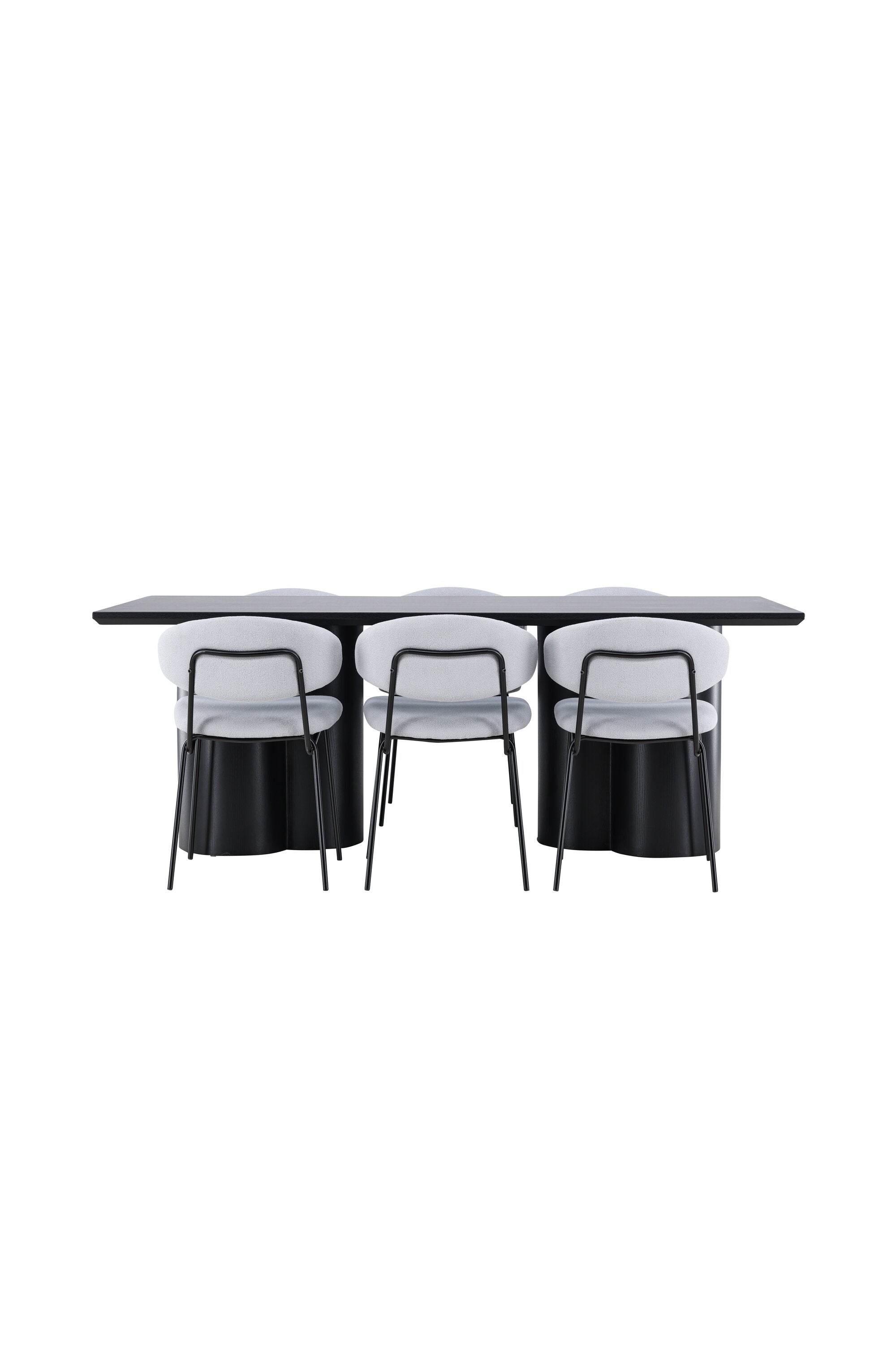 Olivia Matbord med Chico Matstol-GR Dining Set-Venture Home-peaceofhome.se