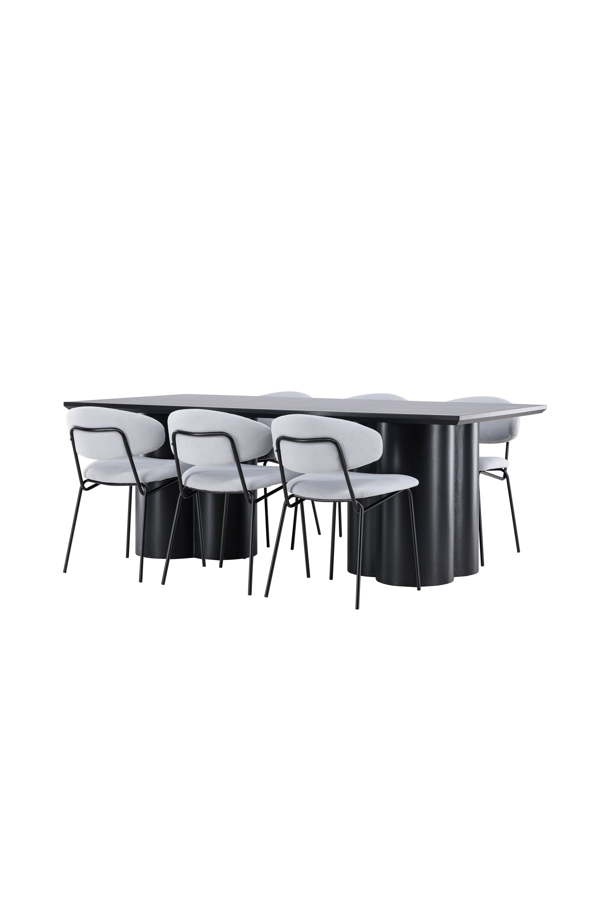 Olivia Matbord med Chico Matstol-GR Dining Set-Venture Home-peaceofhome.se