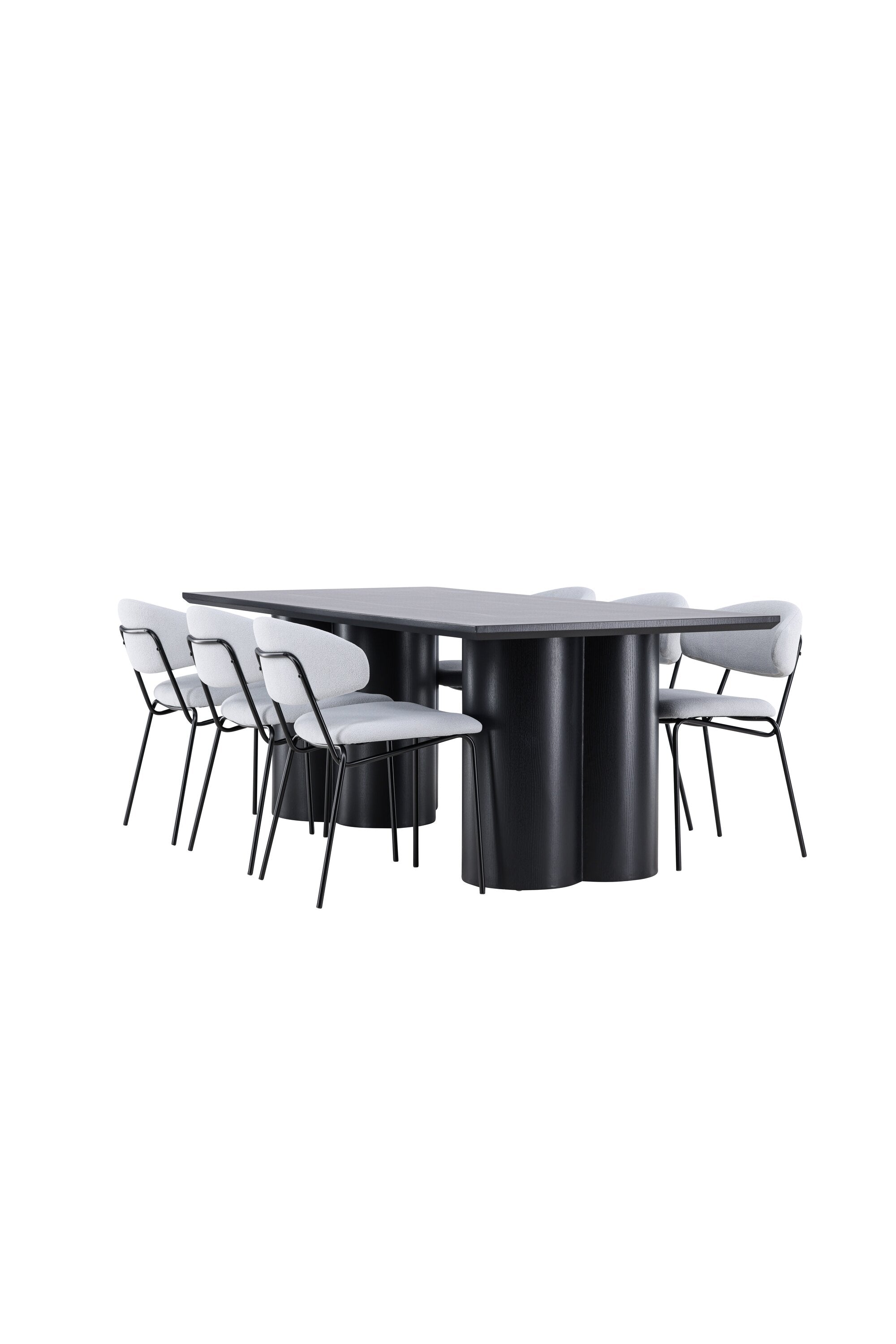 Olivia Matbord med Chico Matstol-GR Dining Set-Venture Home-peaceofhome.se