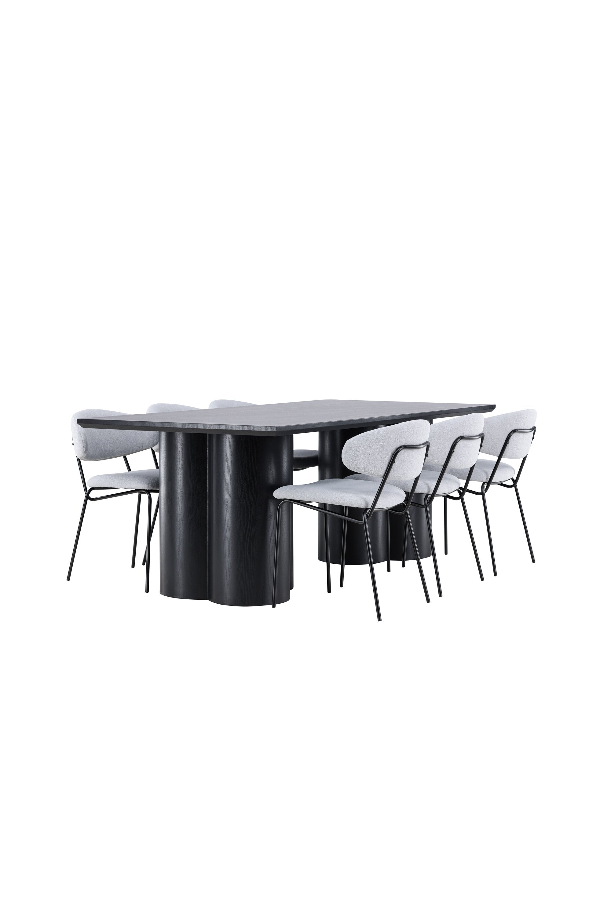 Olivia Matbord med Chico Matstol-GR Dining Set-Venture Home-peaceofhome.se