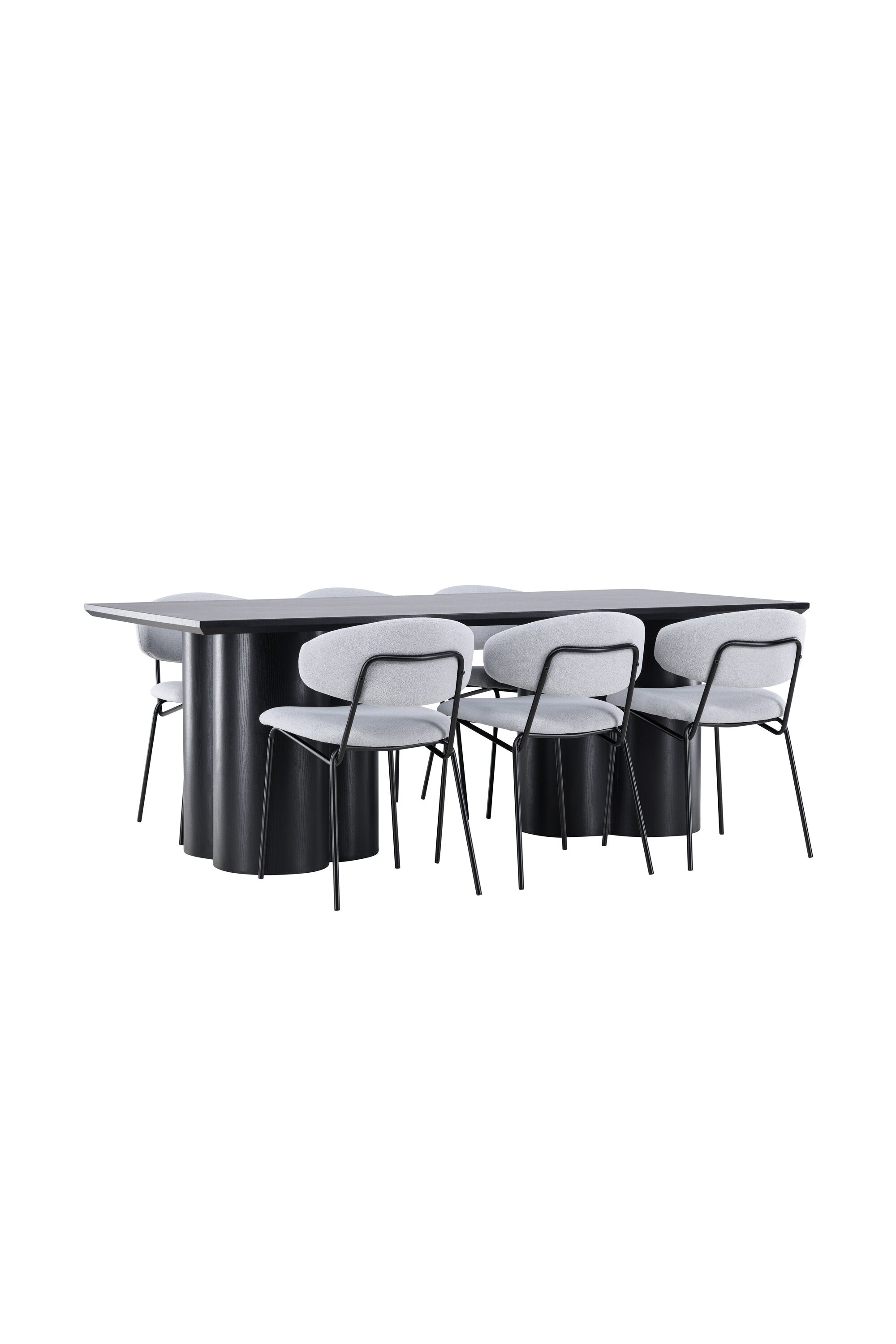 Olivia Matbord med Chico Matstol-GR Dining Set-Venture Home-peaceofhome.se