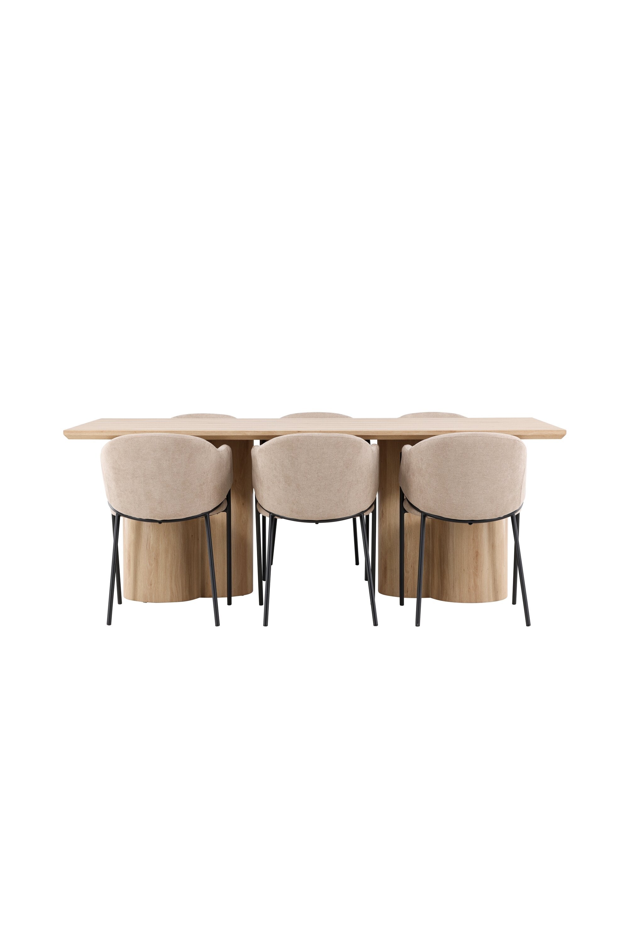 Olivia Matbord med Evelina Matstol-GR Dining Set-Venture Home-peaceofhome.se