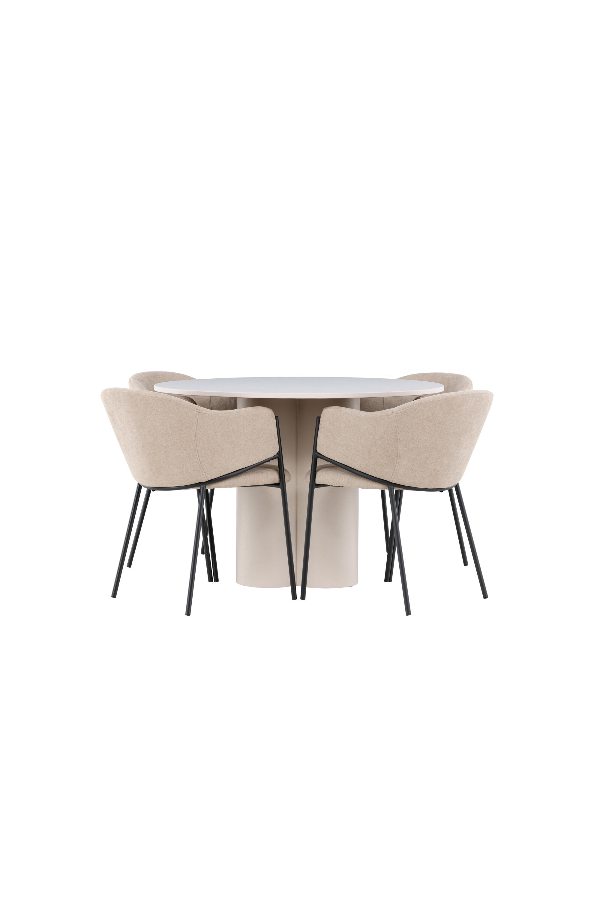 Olivia Matbord med Evelina Matstol-GR Dining Set-Venture Home-peaceofhome.se