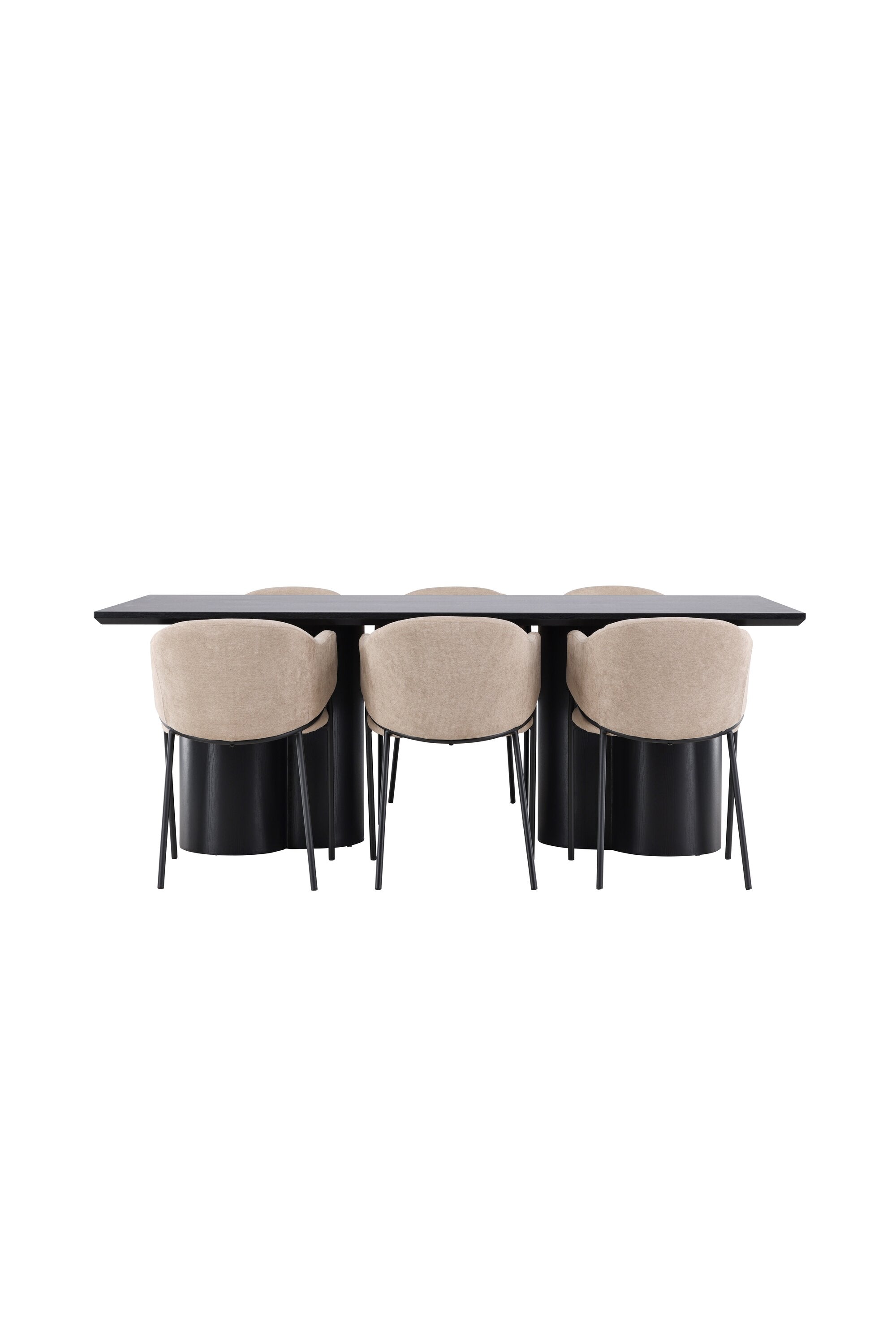 Olivia Matbord med Evelina Matstol-GR Dining Set-Venture Home-peaceofhome.se