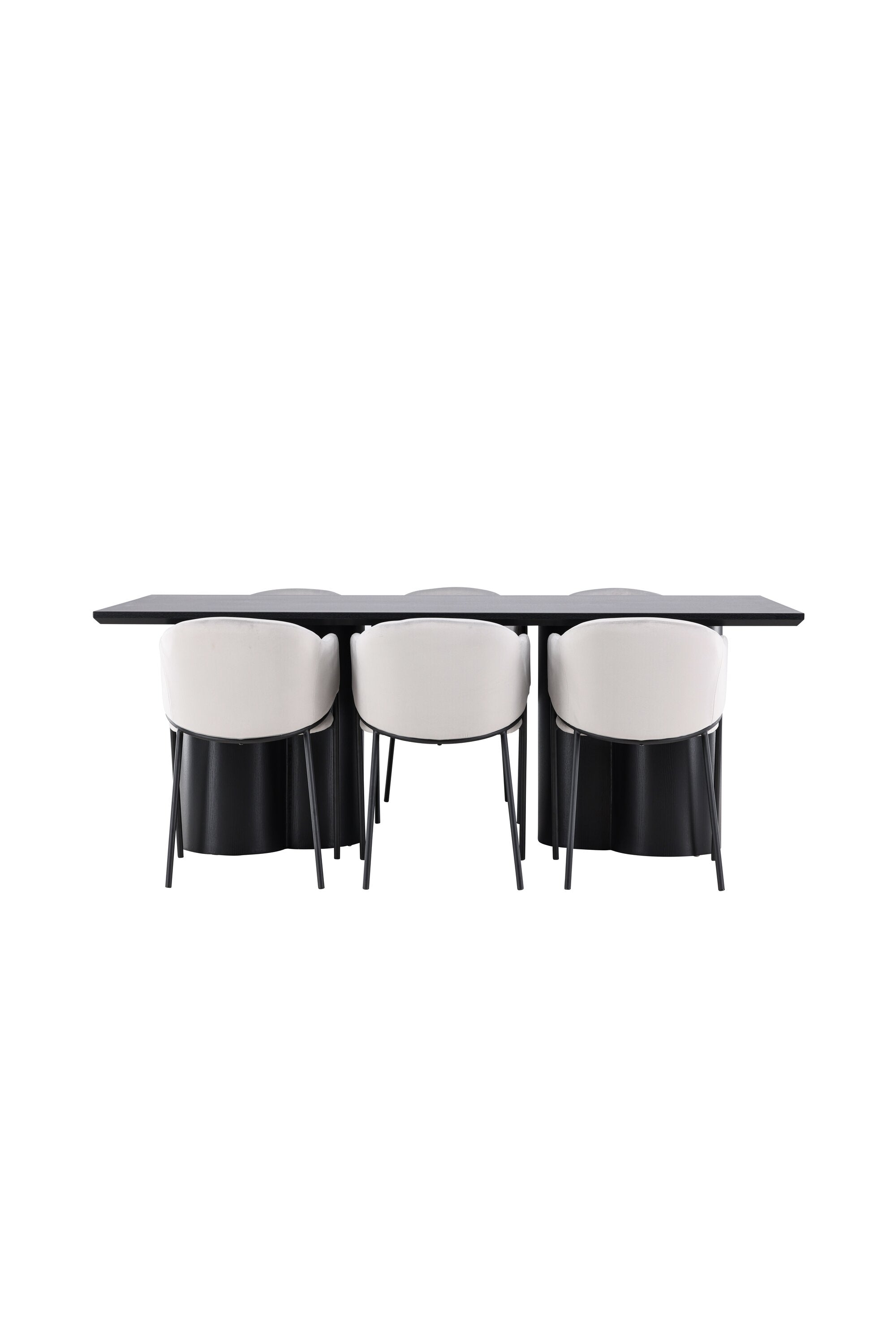 Olivia Matbord med Evelina Matstol-GR Dining Set-Venture Home-peaceofhome.se