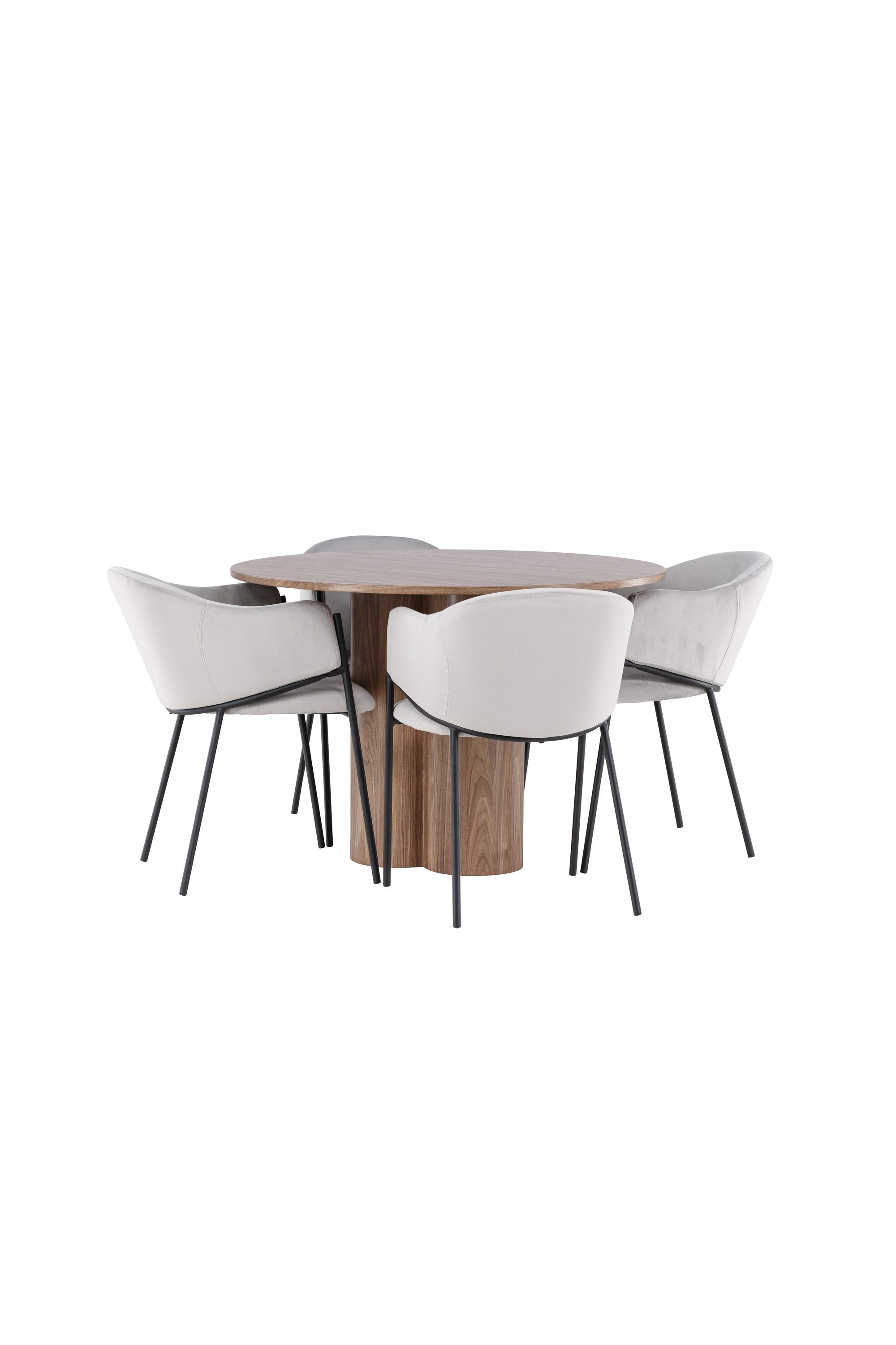 Olivia Matbord med Evelina Matstol-GR Dining Set-Venture Home-peaceofhome.se