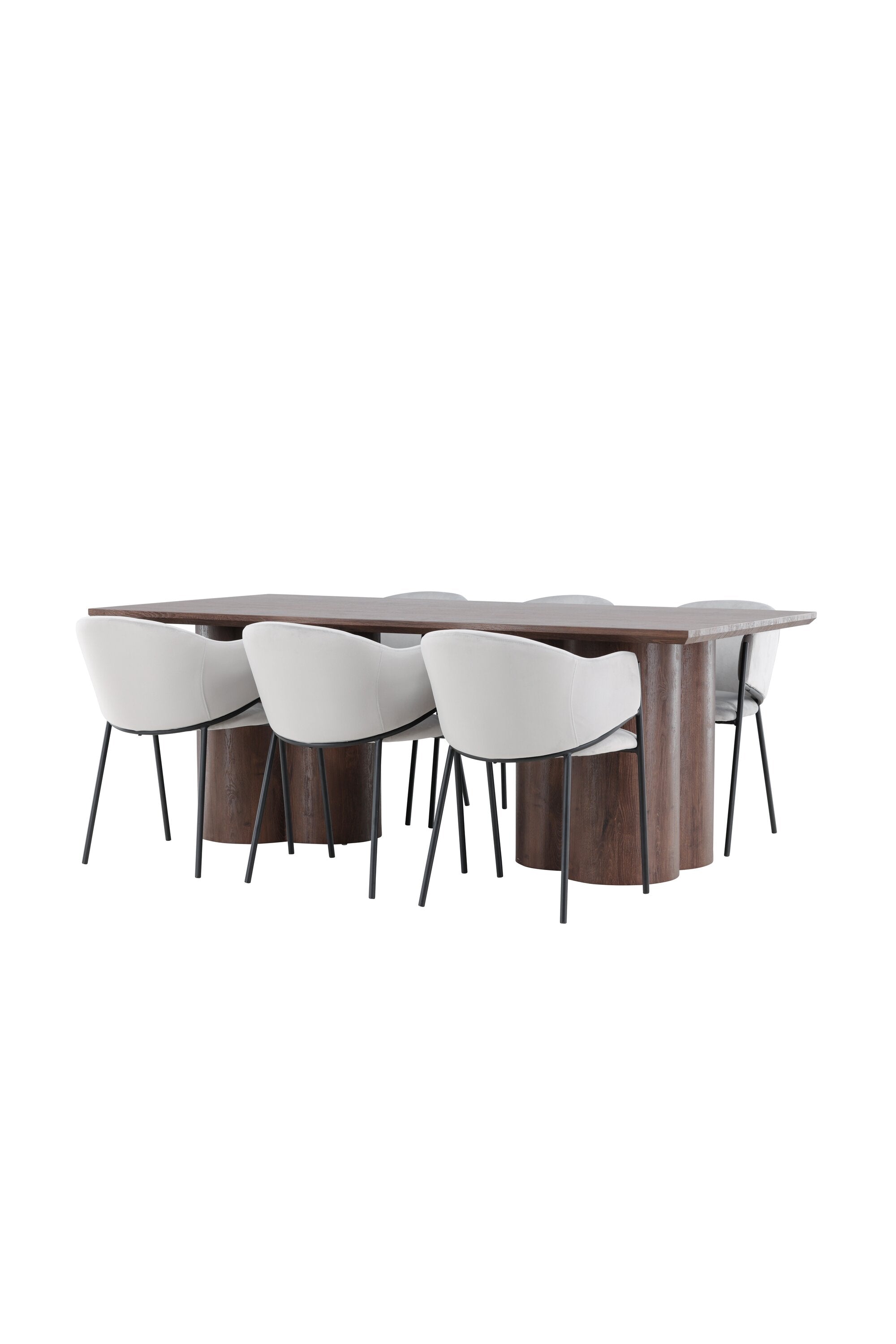 Olivia Matbord med Evelina Matstol-GR Dining Set-Venture Home-peaceofhome.se