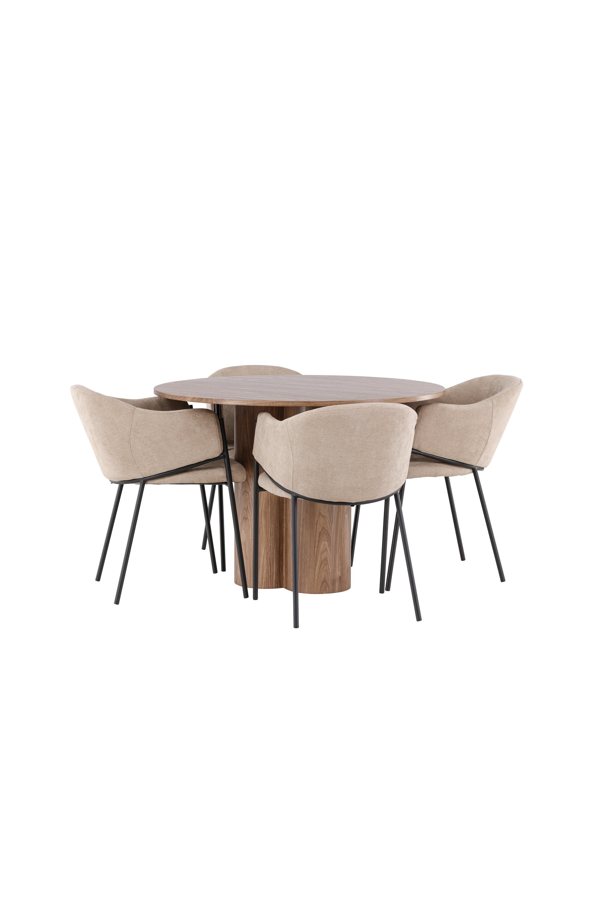 Olivia Matbord med Evelina Matstol-GR Dining Set-Venture Home-peaceofhome.se