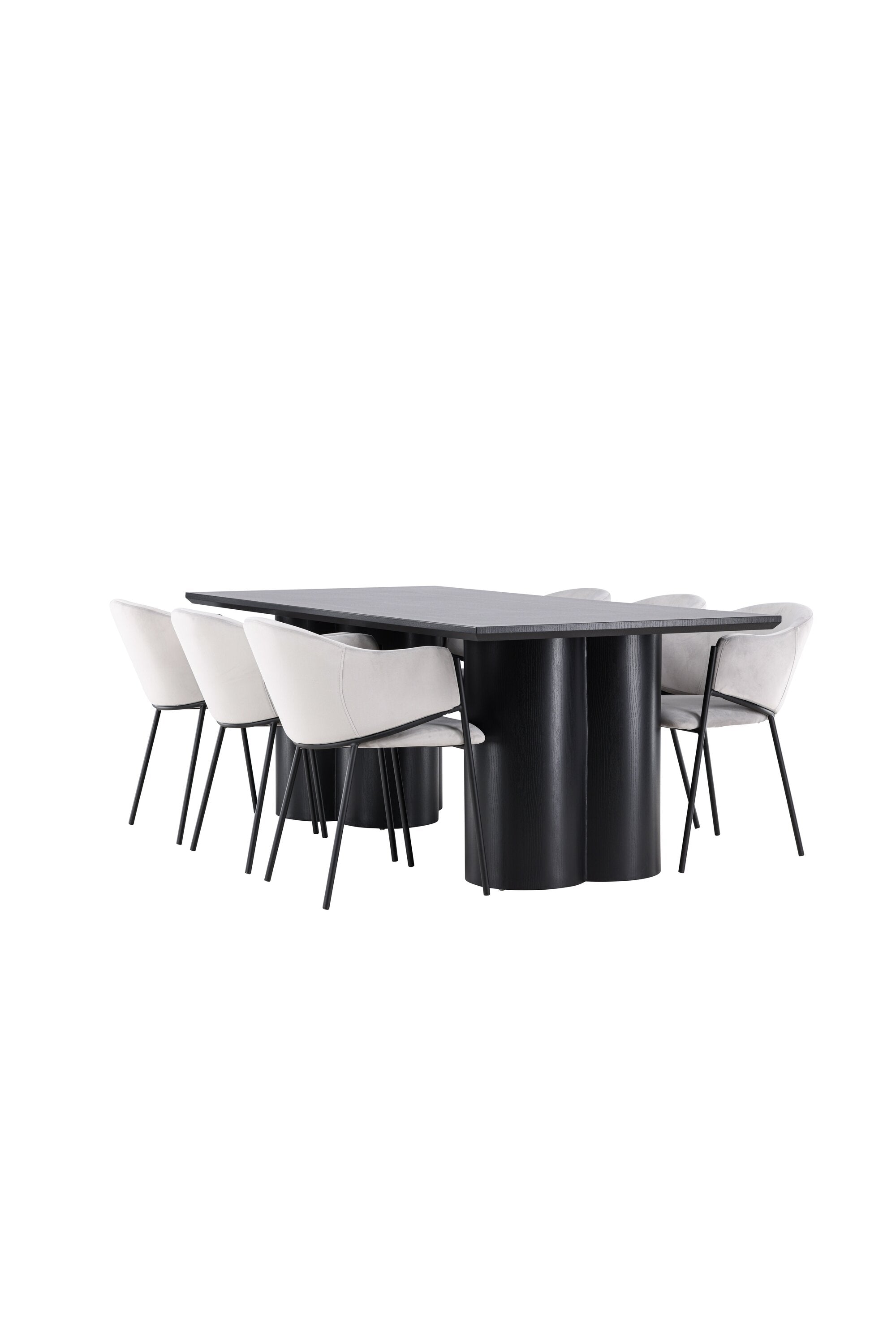 Olivia Matbord med Evelina Matstol-GR Dining Set-Venture Home-peaceofhome.se