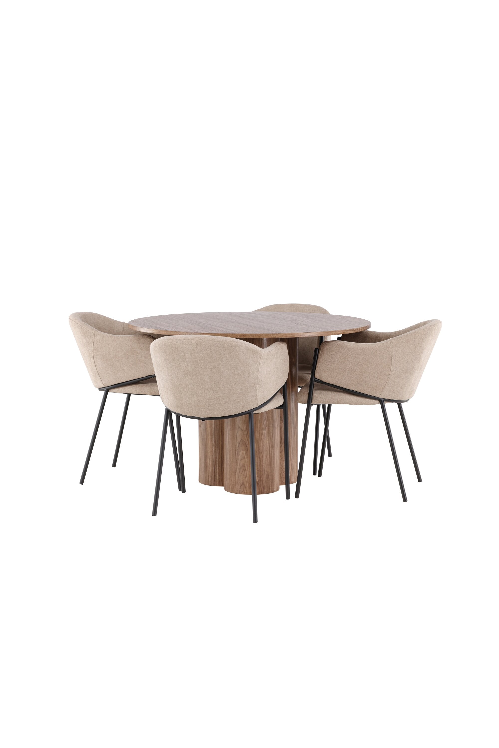 Olivia Matbord med Evelina Matstol-GR Dining Set-Venture Home-peaceofhome.se