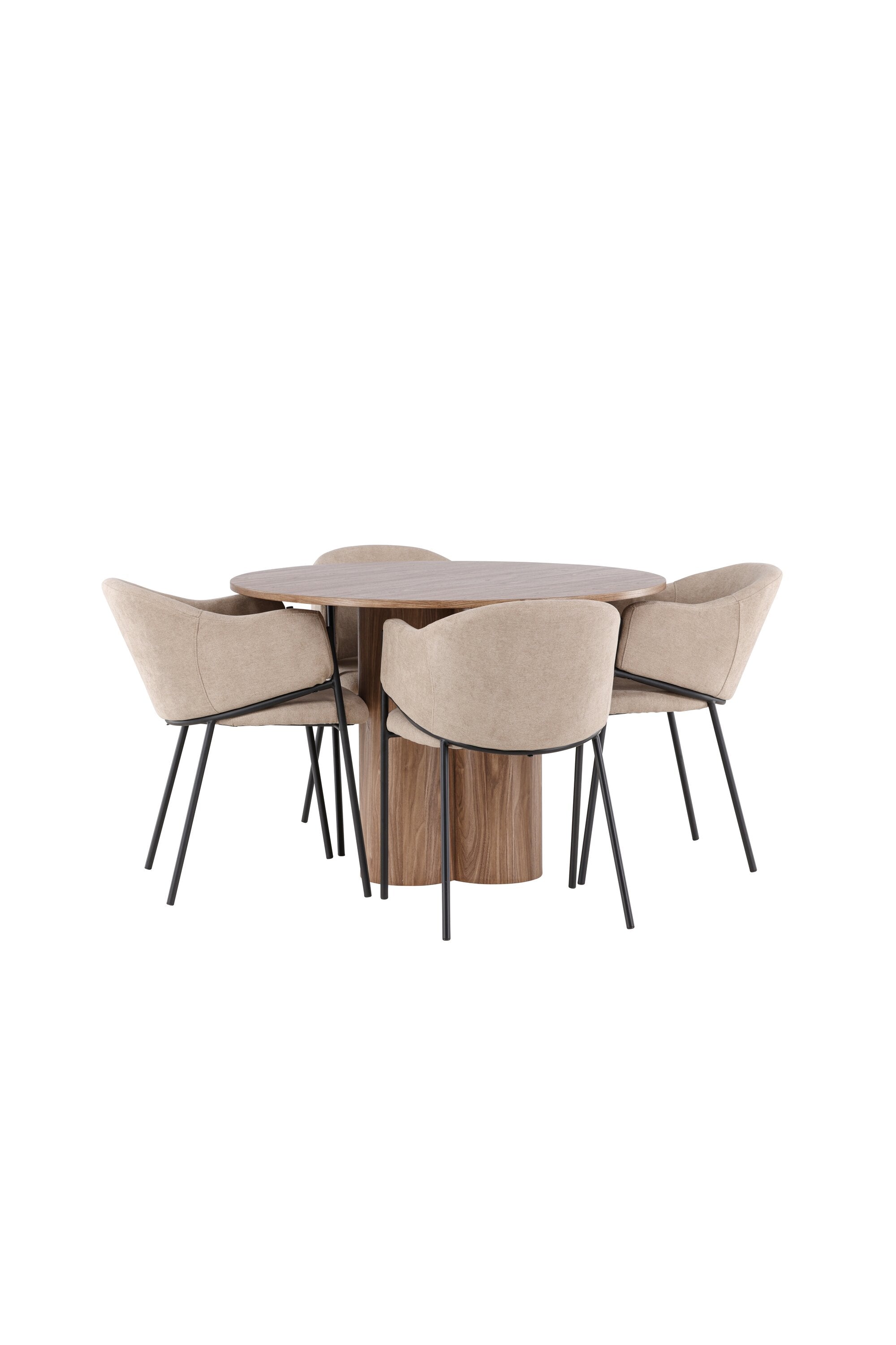 Olivia Matbord med Evelina Matstol-GR Dining Set-Venture Home-peaceofhome.se