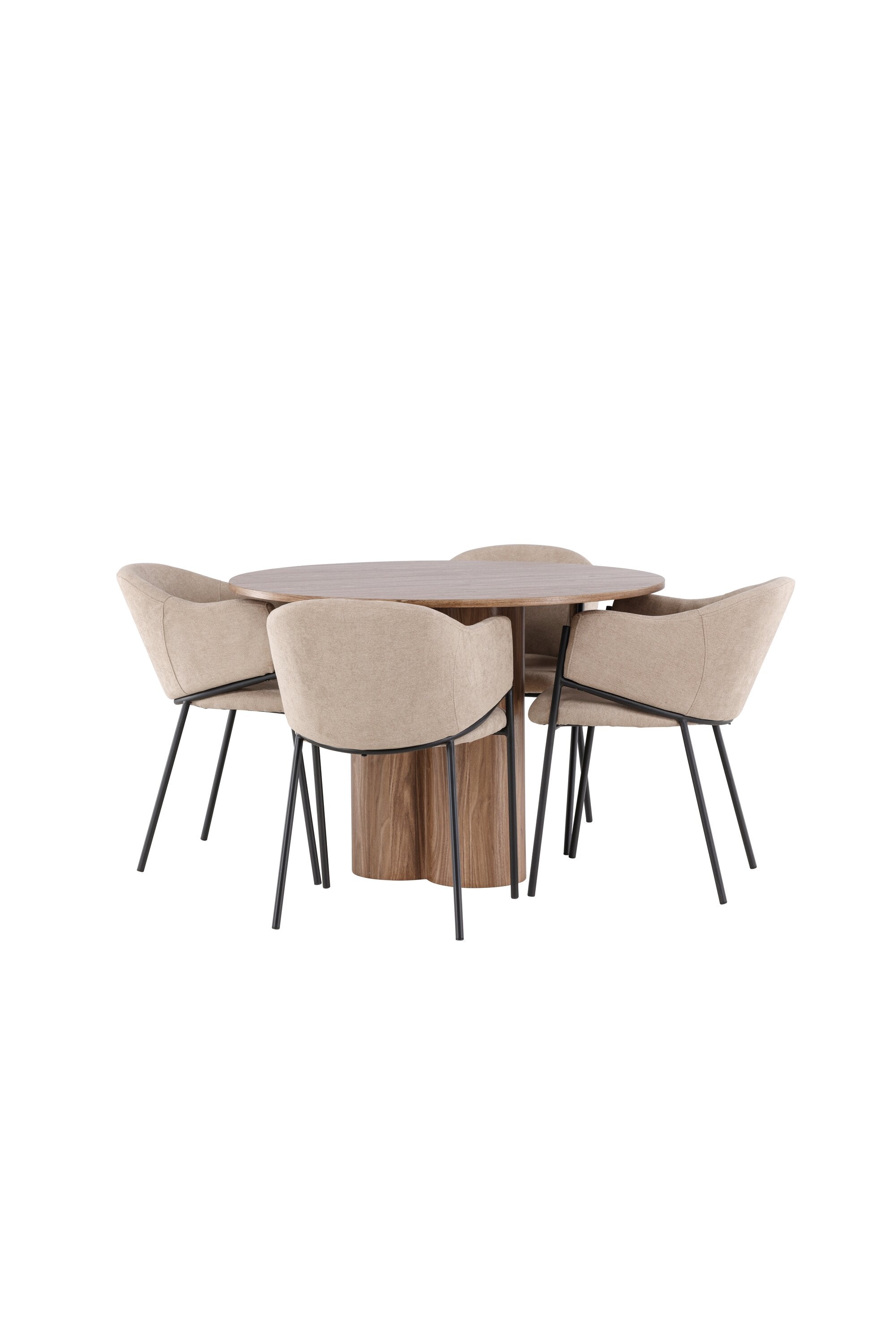 Olivia Matbord med Evelina Matstol-GR Dining Set-Venture Home-peaceofhome.se