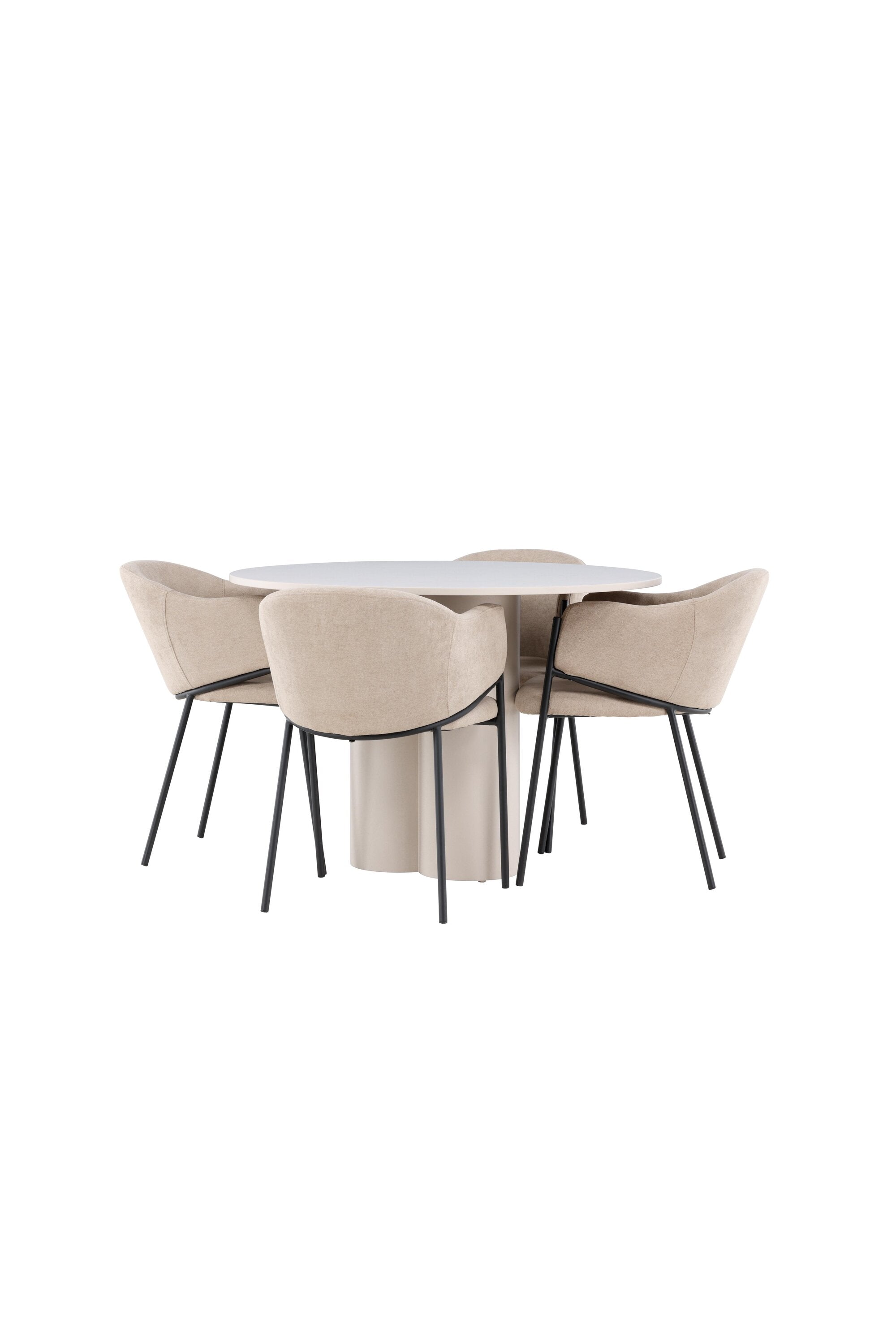 Olivia Matbord med Evelina Matstol-GR Dining Set-Venture Home-peaceofhome.se