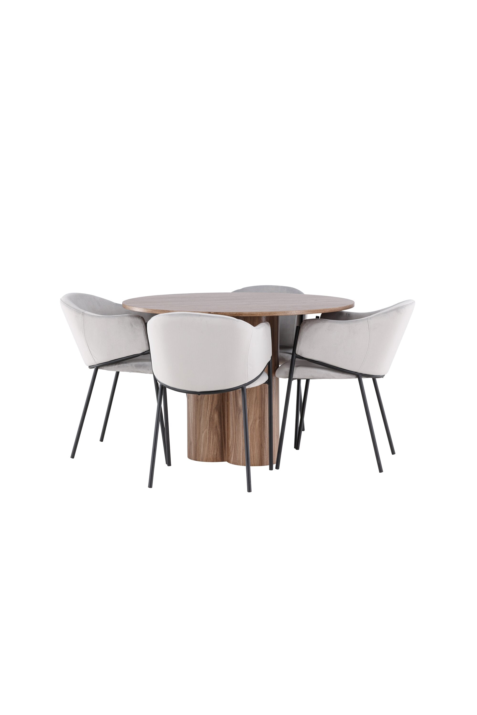 Olivia Matbord med Evelina Matstol-GR Dining Set-Venture Home-peaceofhome.se