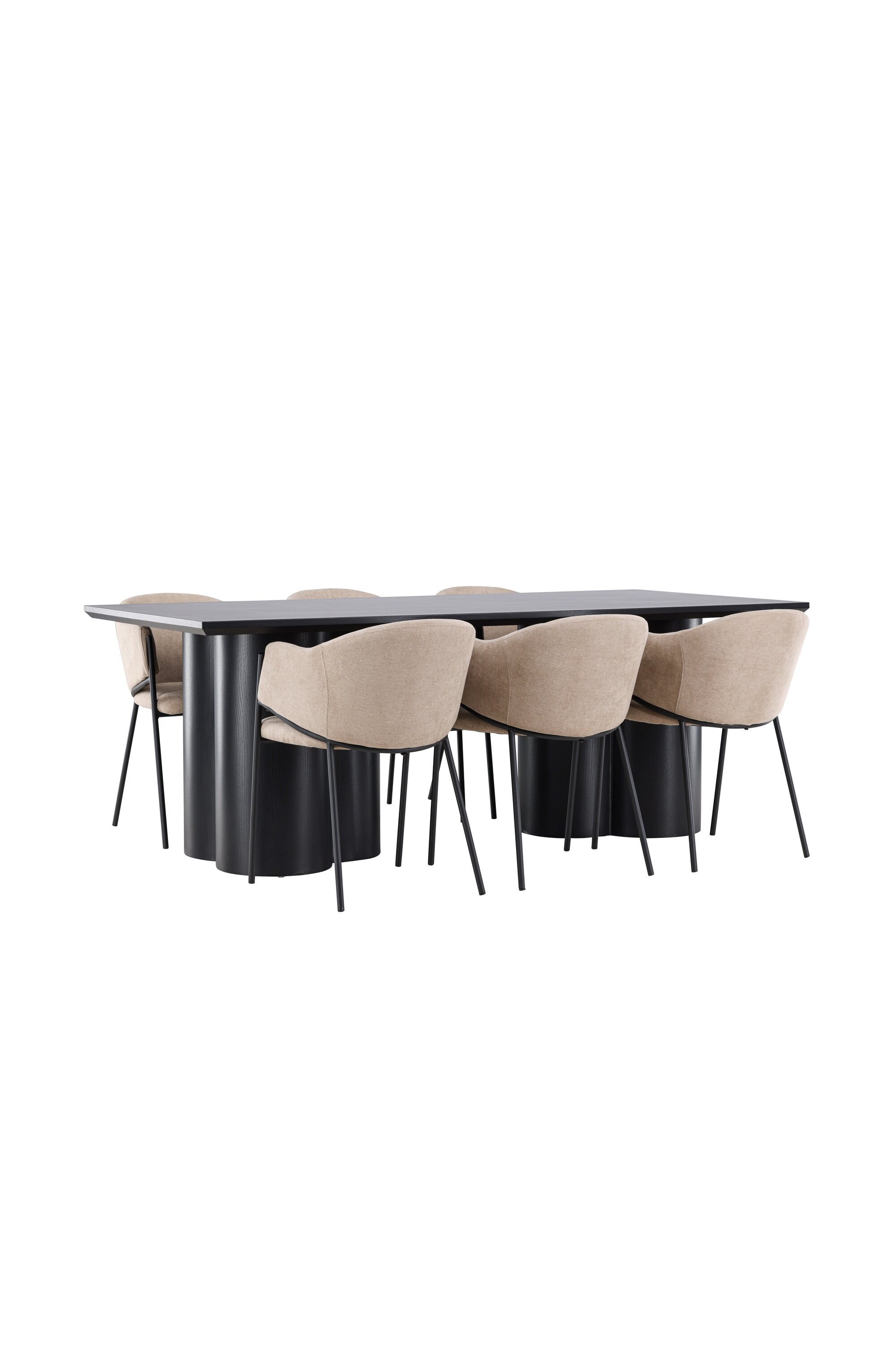 Olivia Matbord med Evelina Matstol-GR Dining Set-Venture Home-peaceofhome.se