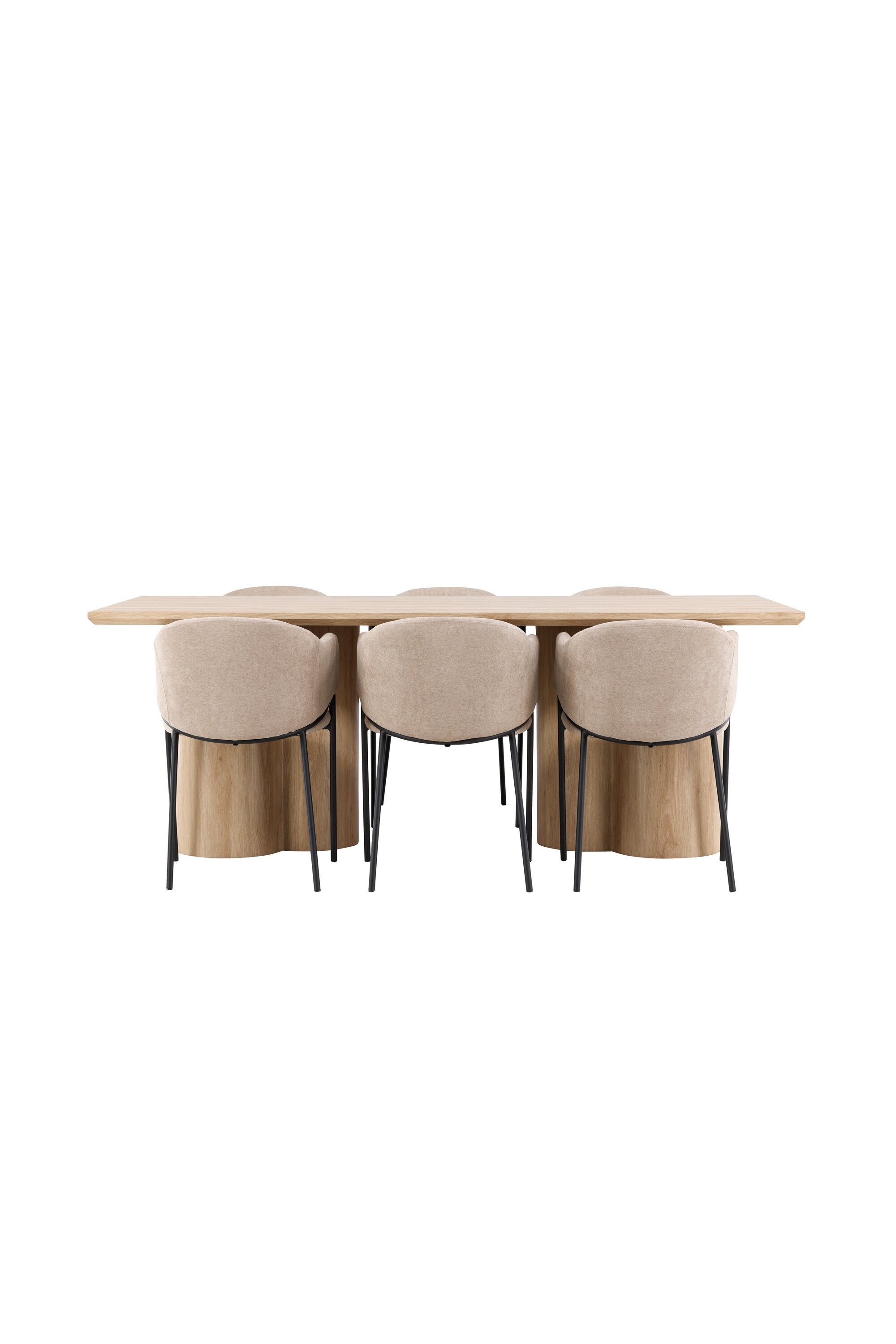 Olivia Matbord med Evelina Matstol-GR Dining Set-Venture Home-peaceofhome.se