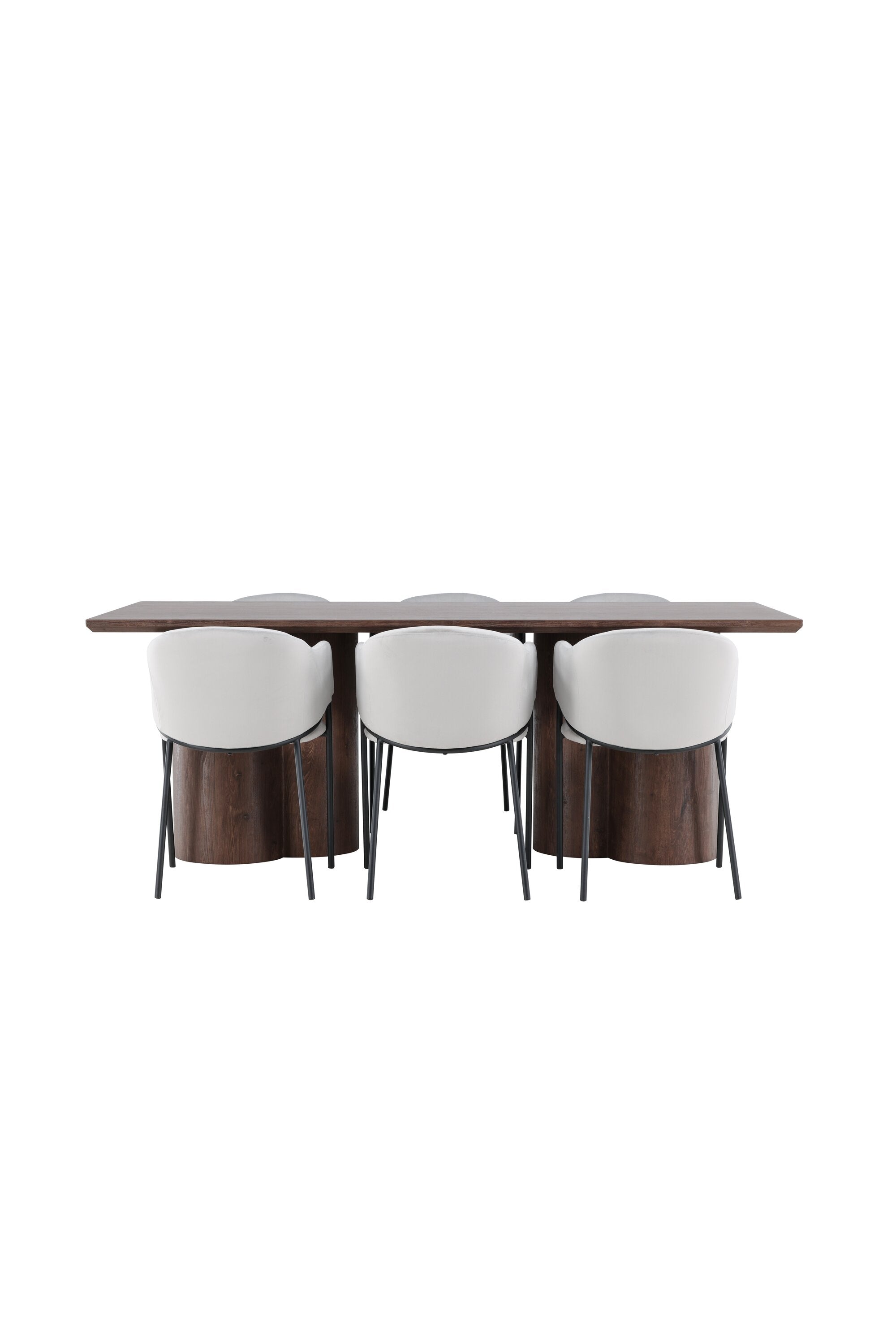 Olivia Matbord med Evelina Matstol-GR Dining Set-Venture Home-peaceofhome.se