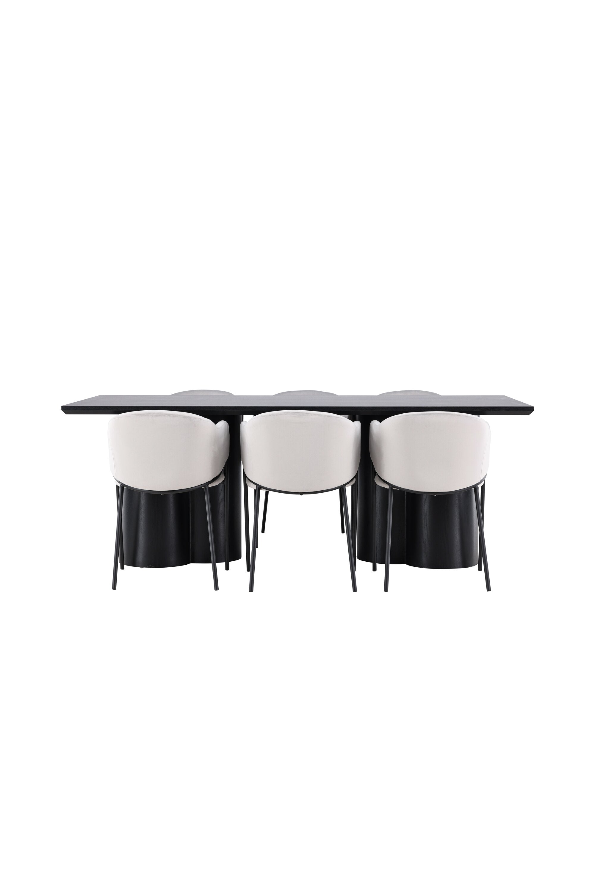 Olivia Matbord med Evelina Matstol-GR Dining Set-Venture Home-peaceofhome.se