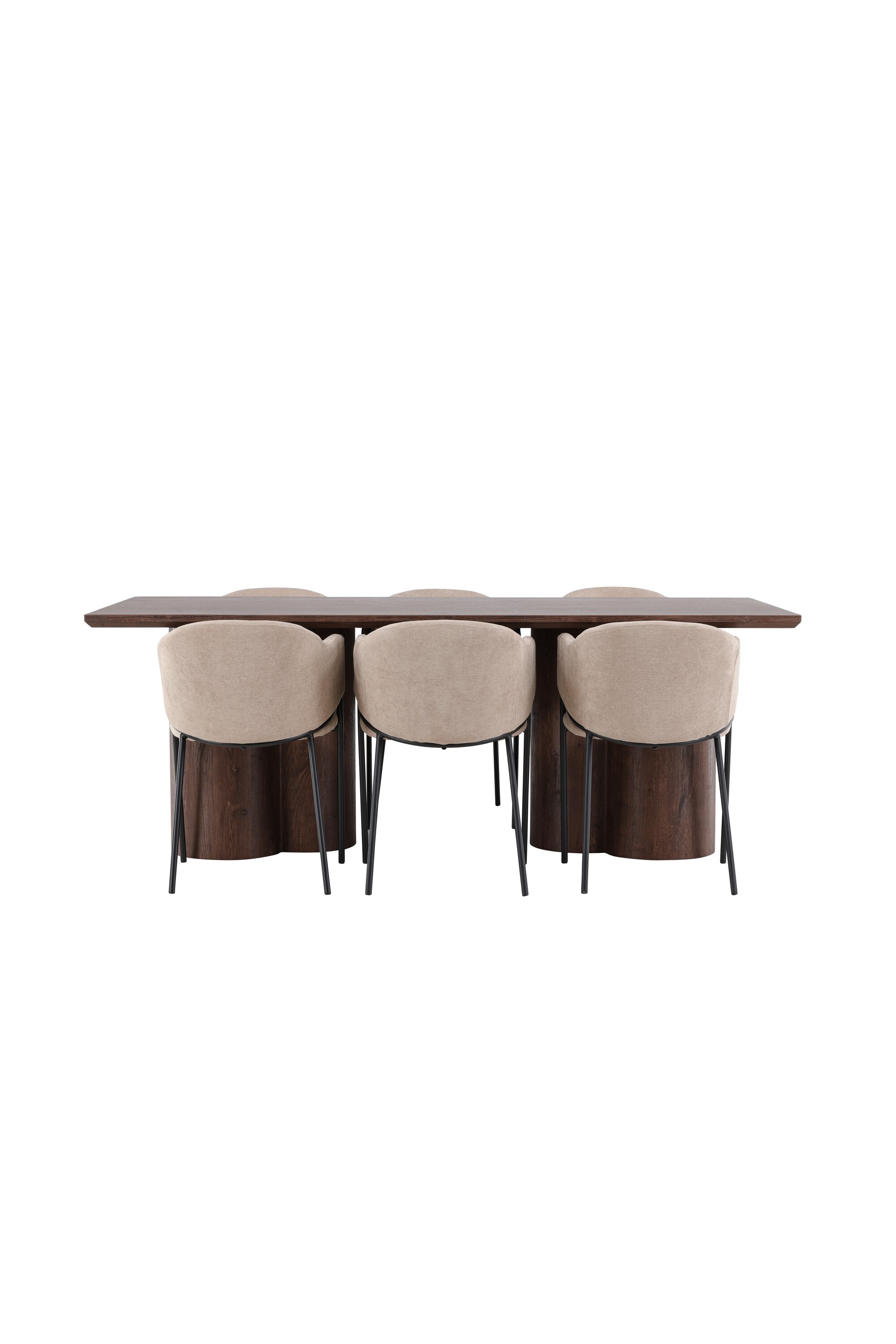 Olivia Matbord med Evelina Matstol-GR Dining Set-Venture Home-peaceofhome.se