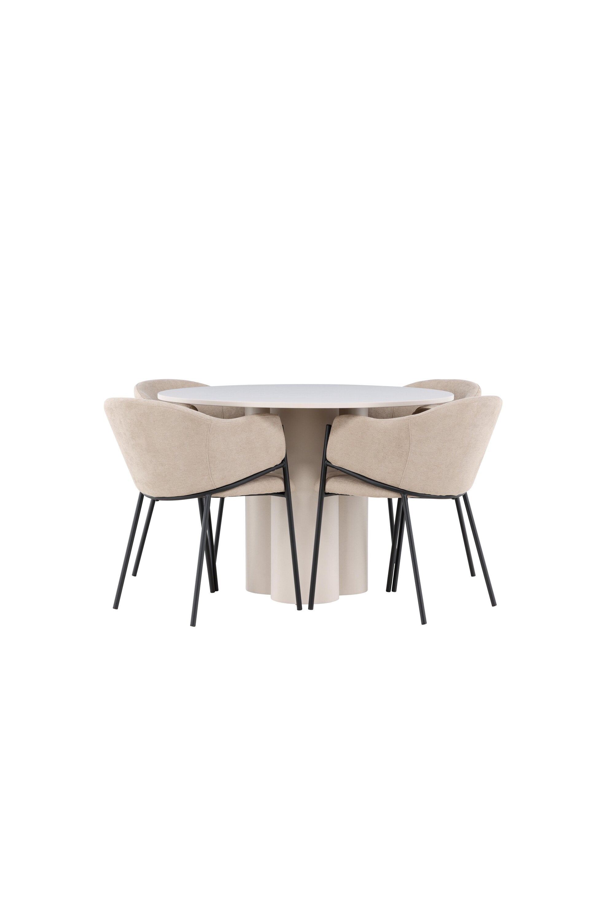 Olivia Matbord med Evelina Matstol-GR Dining Set-Venture Home-peaceofhome.se