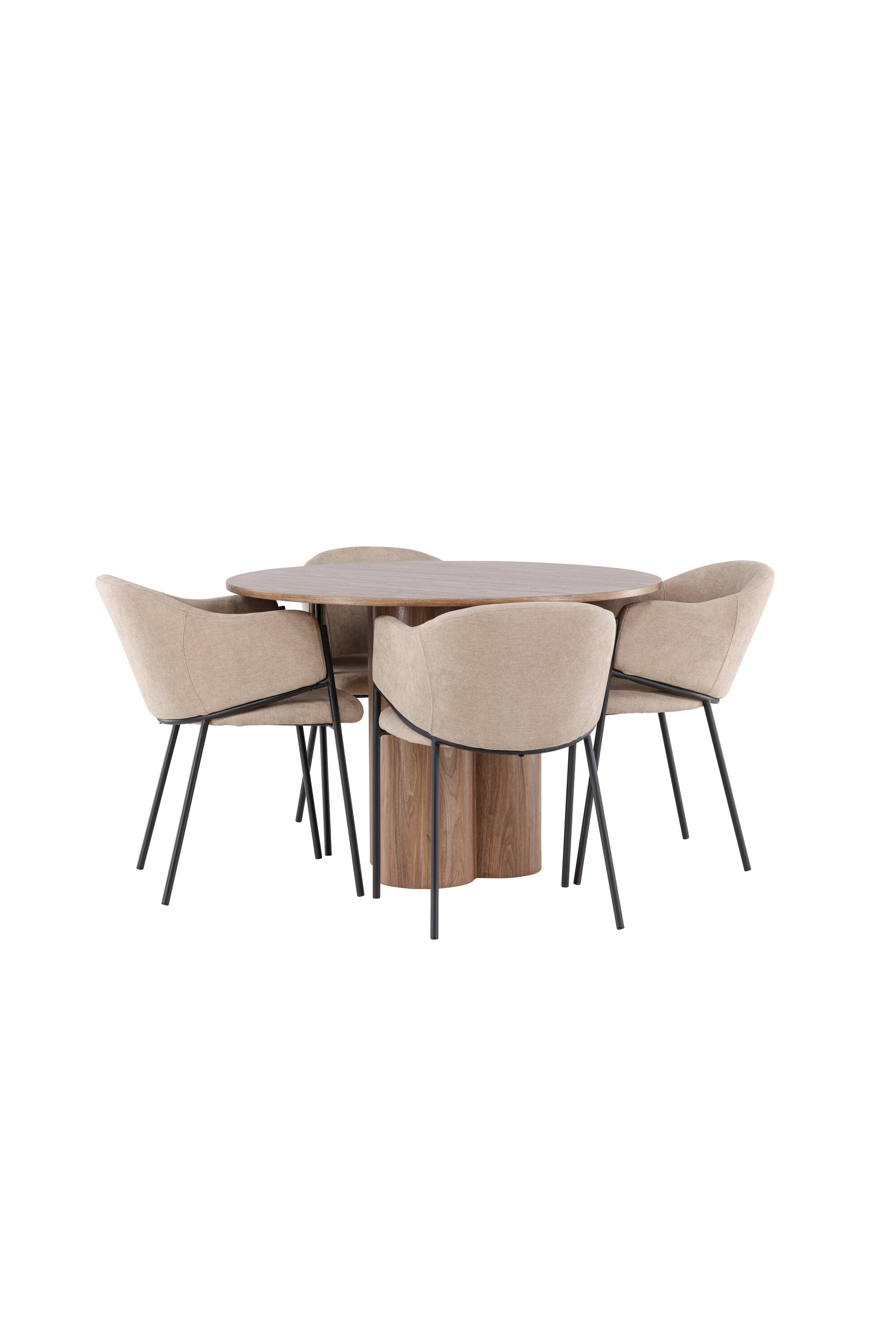 Olivia Matbord med Evelina Matstol-GR Dining Set-Venture Home-peaceofhome.se