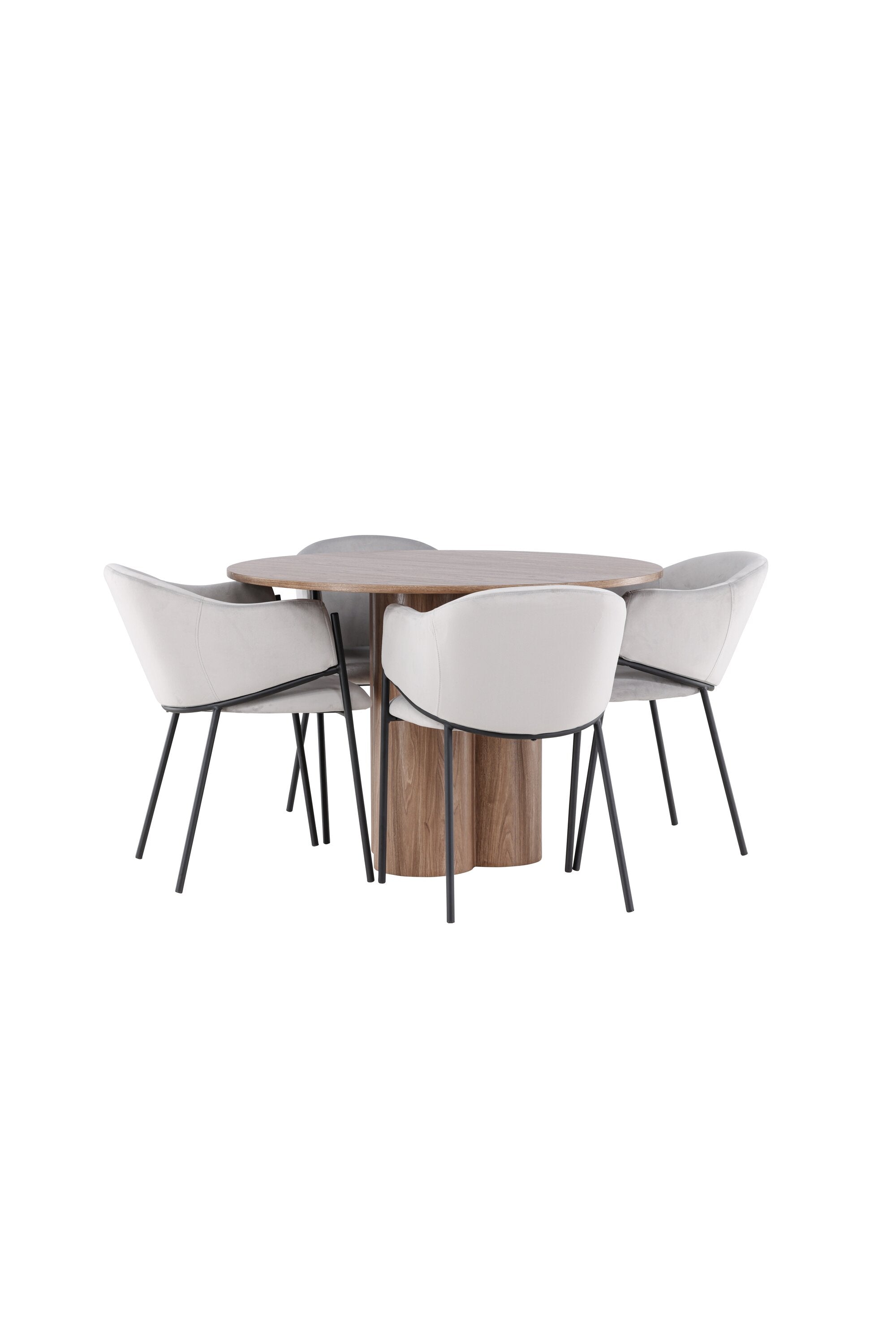 Olivia Matbord med Evelina Matstol-GR Dining Set-Venture Home-peaceofhome.se