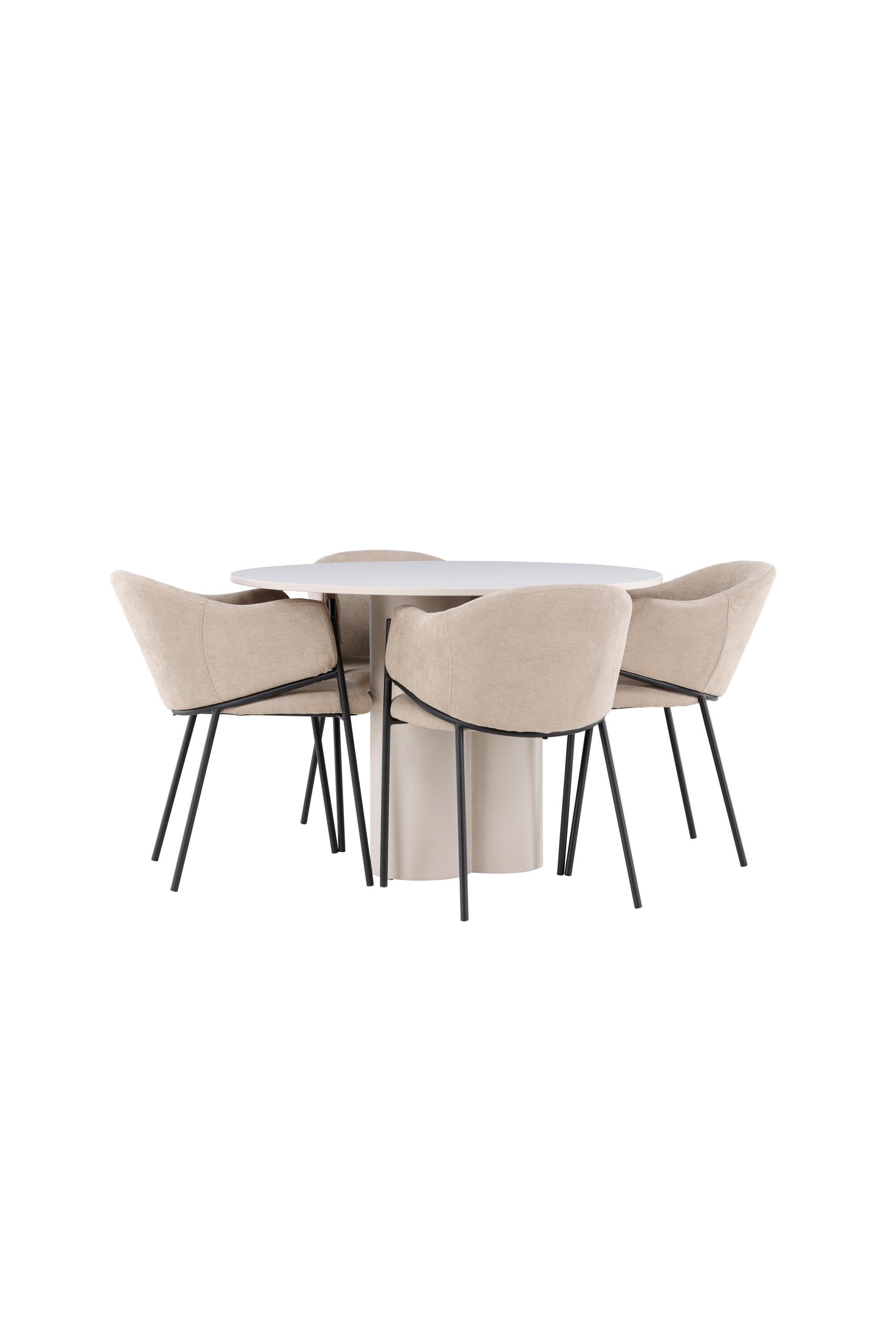 Olivia Matbord med Evelina Matstol-GR Dining Set-Venture Home-peaceofhome.se