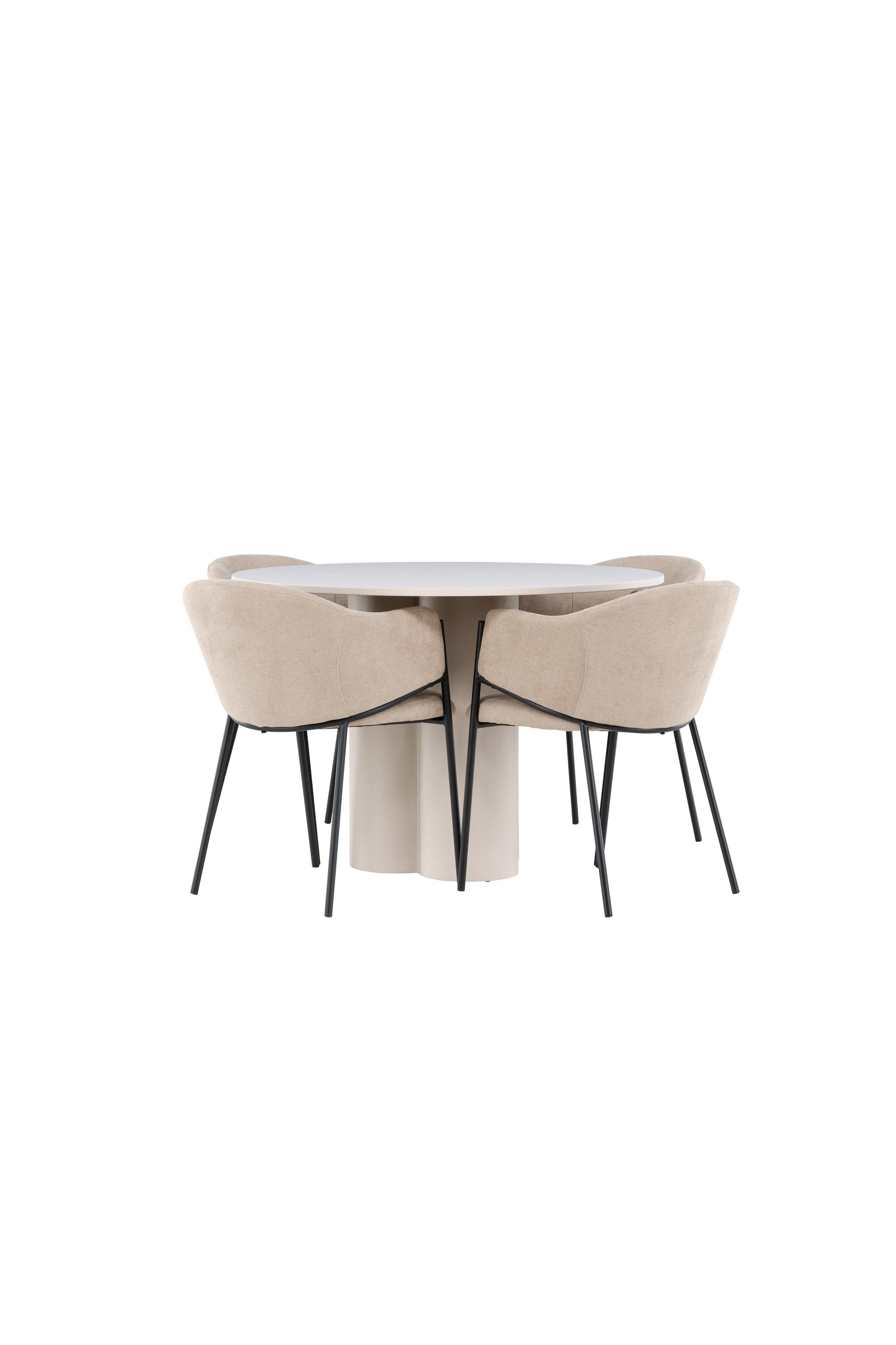 Olivia Matbord med Evelina Matstol-GR Dining Set-Venture Home-peaceofhome.se