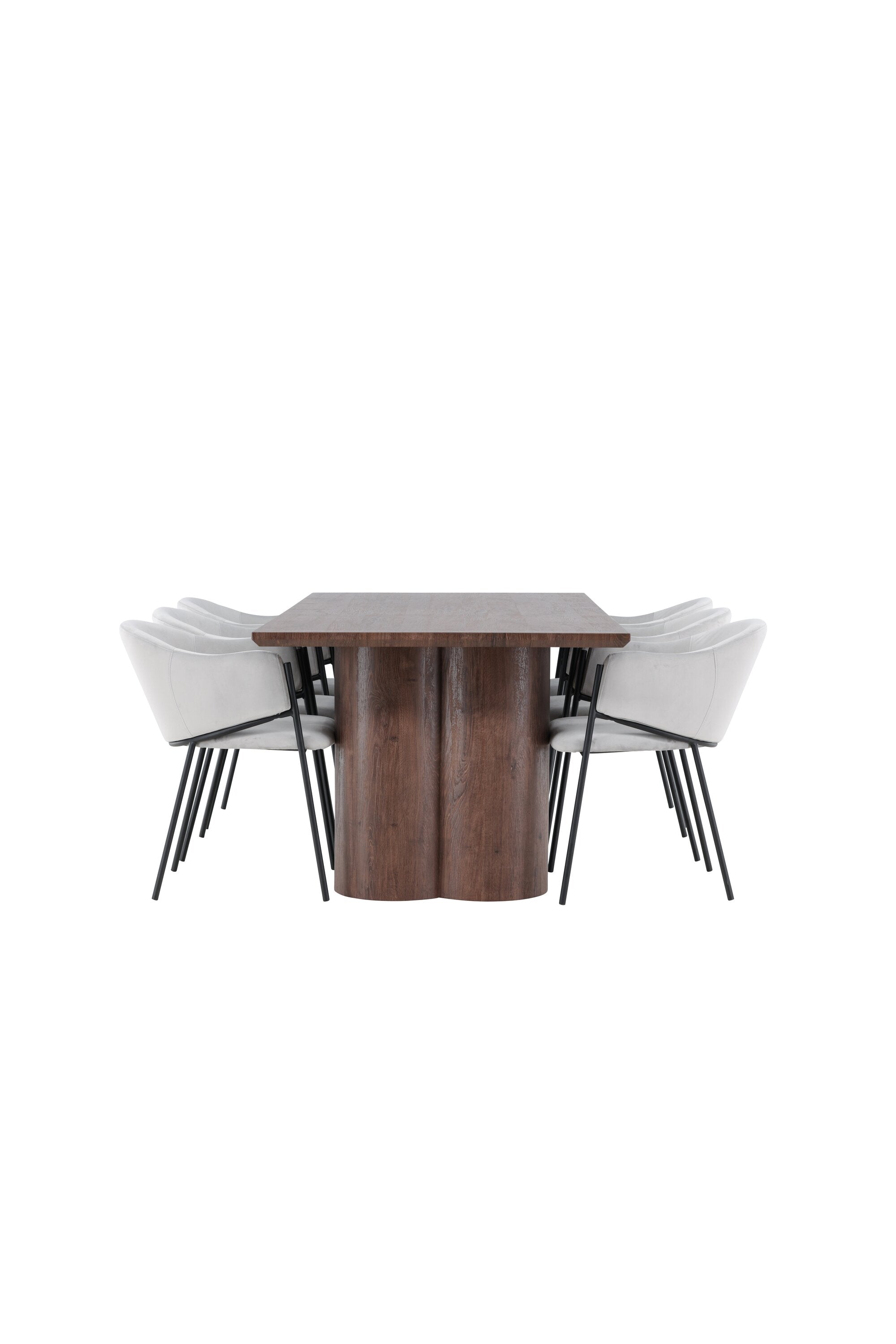 Olivia Matbord med Evelina Matstol-GR Dining Set-Venture Home-peaceofhome.se