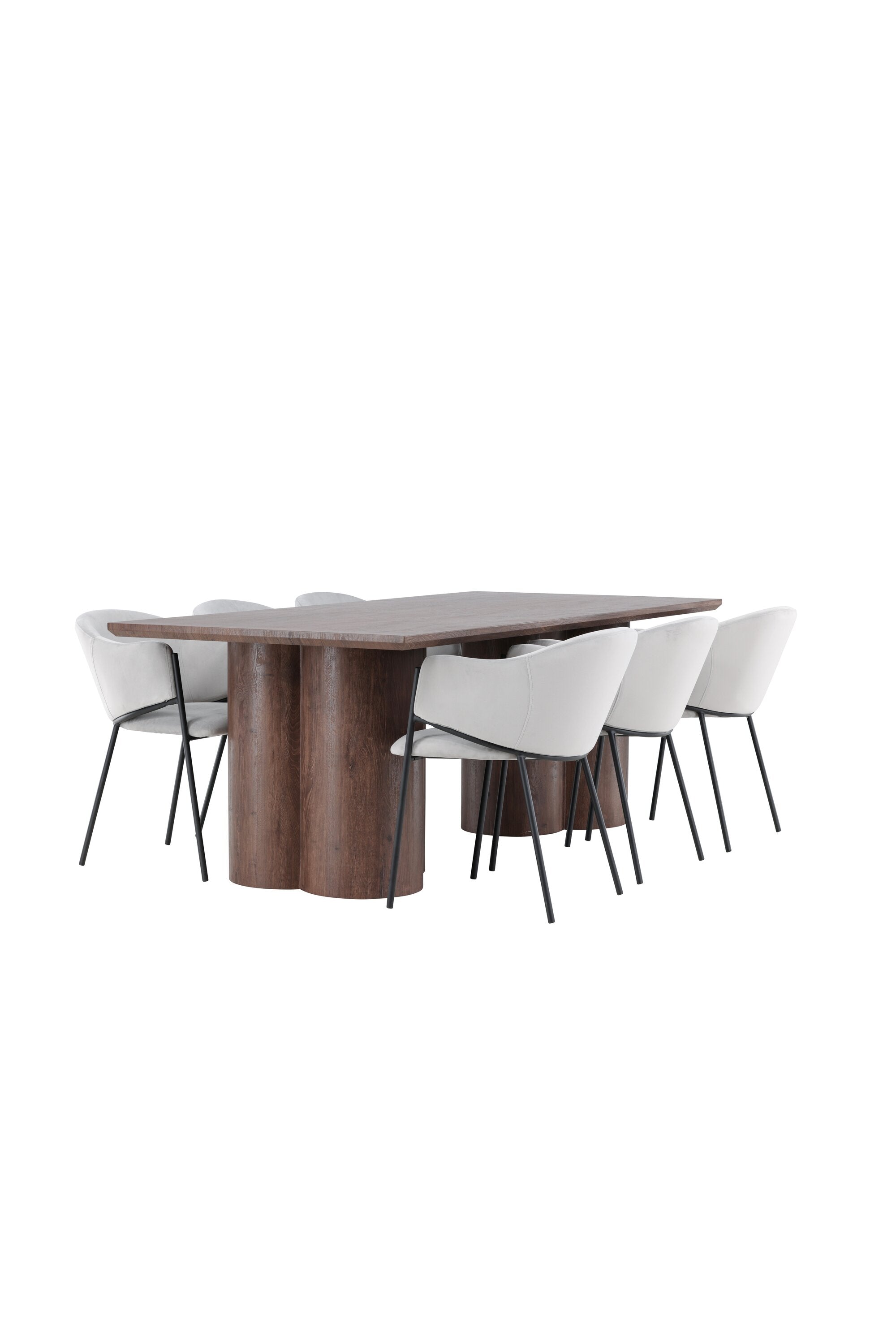 Olivia Matbord med Evelina Matstol-GR Dining Set-Venture Home-peaceofhome.se