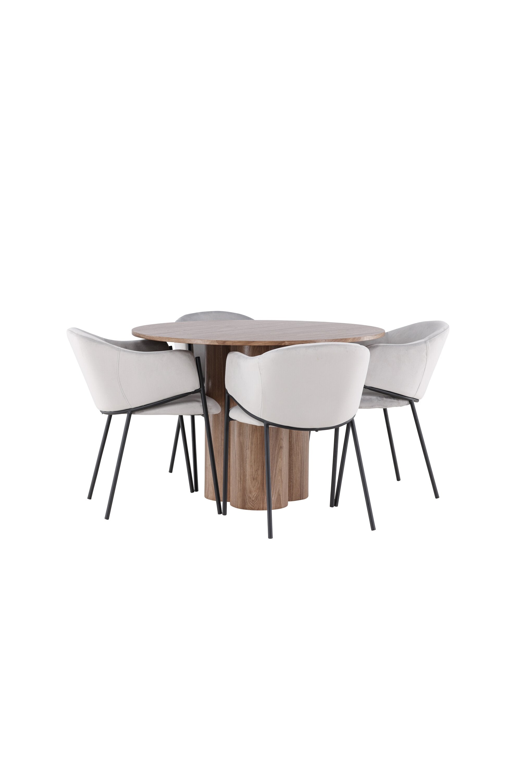 Olivia Matbord med Evelina Matstol-GR Dining Set-Venture Home-peaceofhome.se