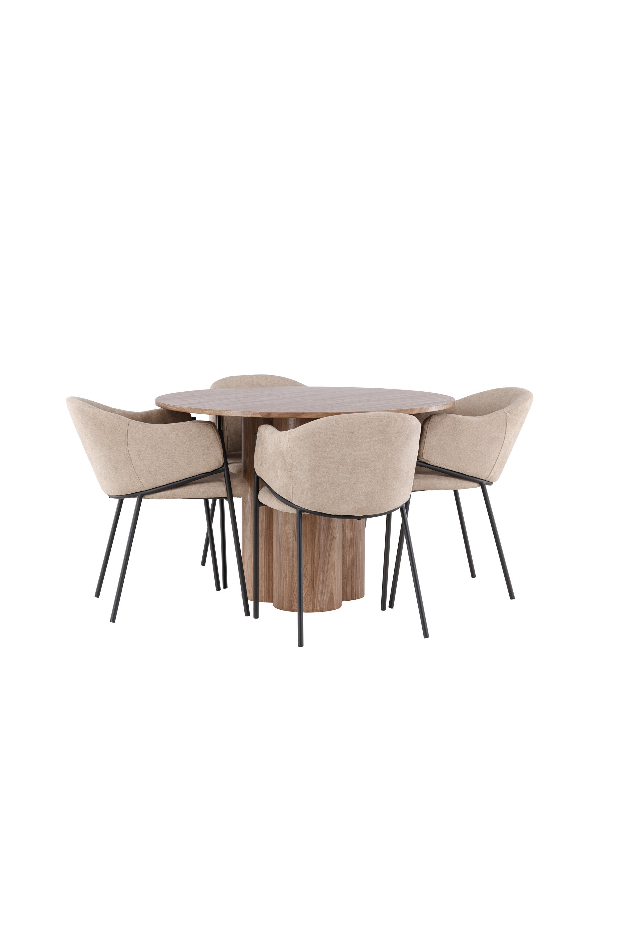 Olivia Matbord med Evelina Matstol-GR Dining Set-Venture Home-peaceofhome.se