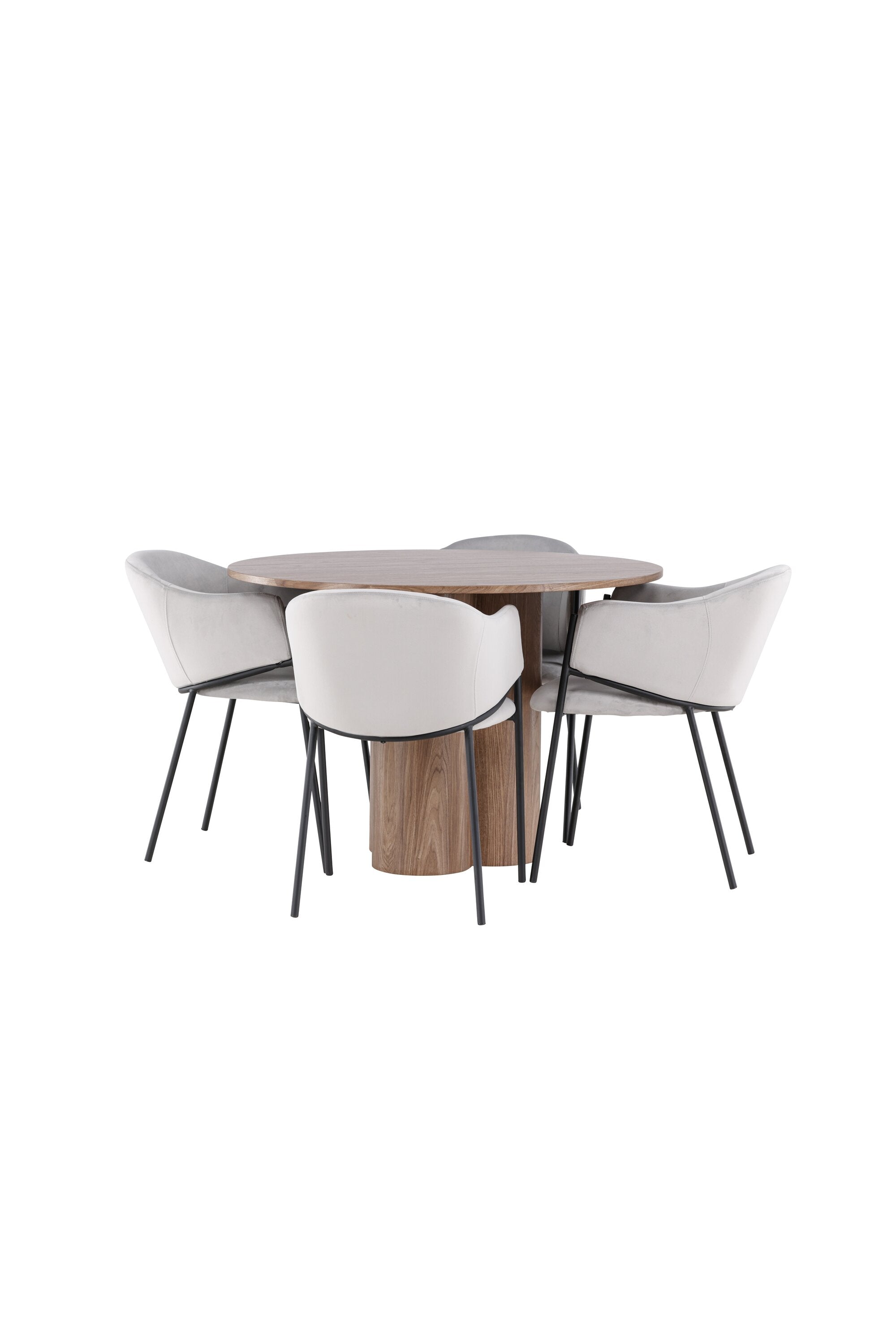 Olivia Matbord med Evelina Matstol-GR Dining Set-Venture Home-peaceofhome.se