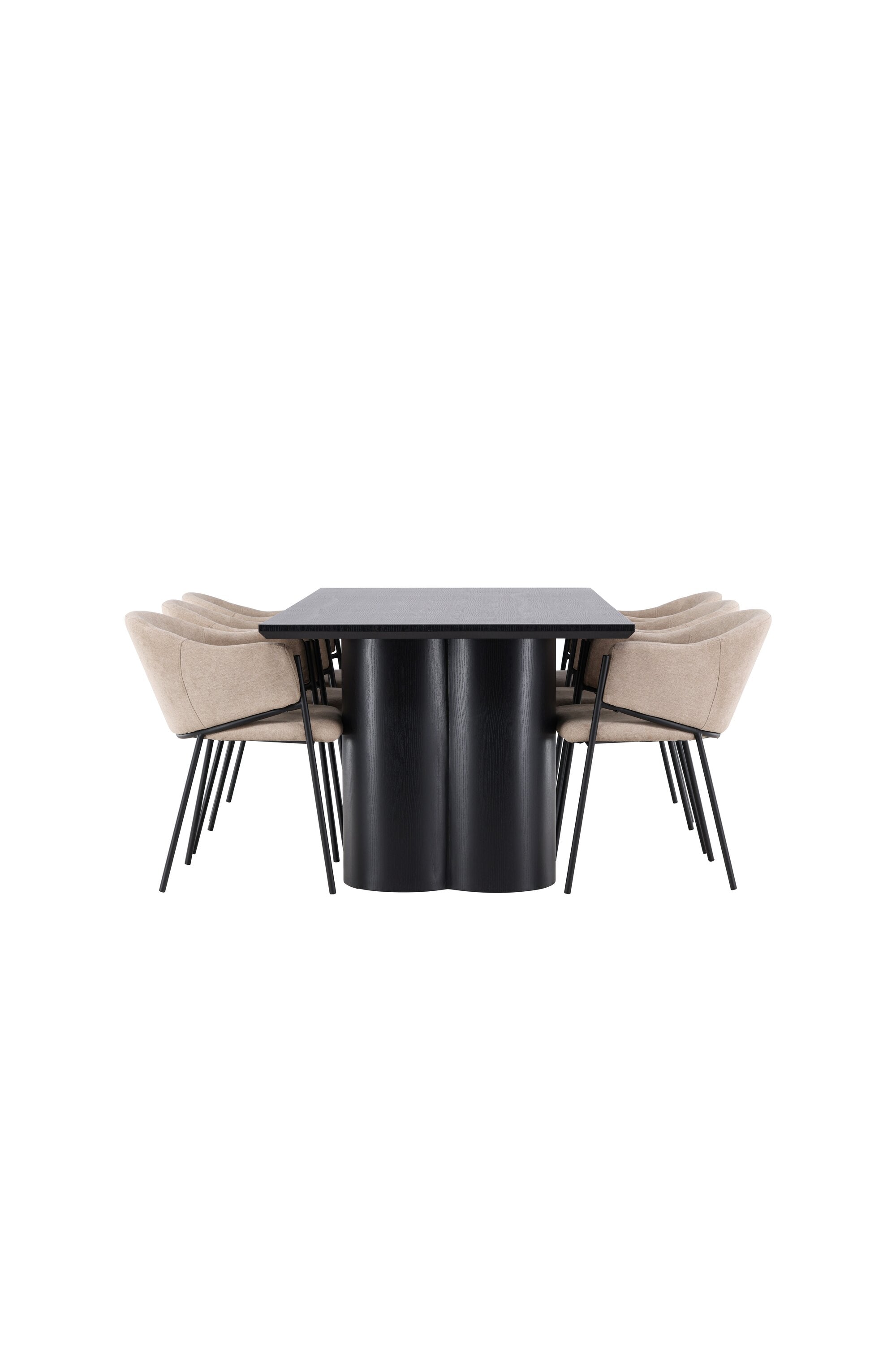 Olivia Matbord med Evelina Matstol-GR Dining Set-Venture Home-peaceofhome.se