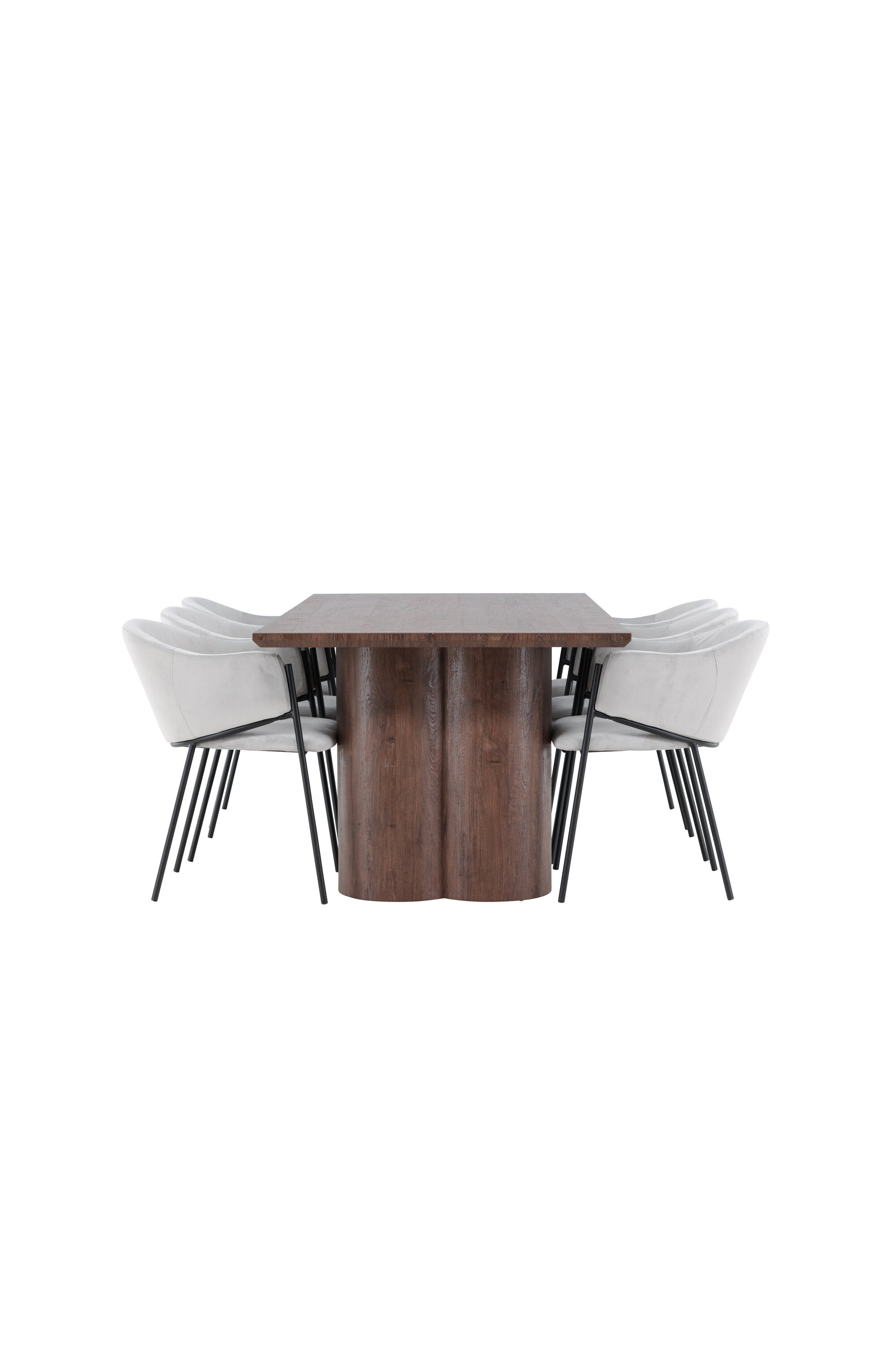 Olivia Matbord med Evelina Matstol-GR Dining Set-Venture Home-peaceofhome.se